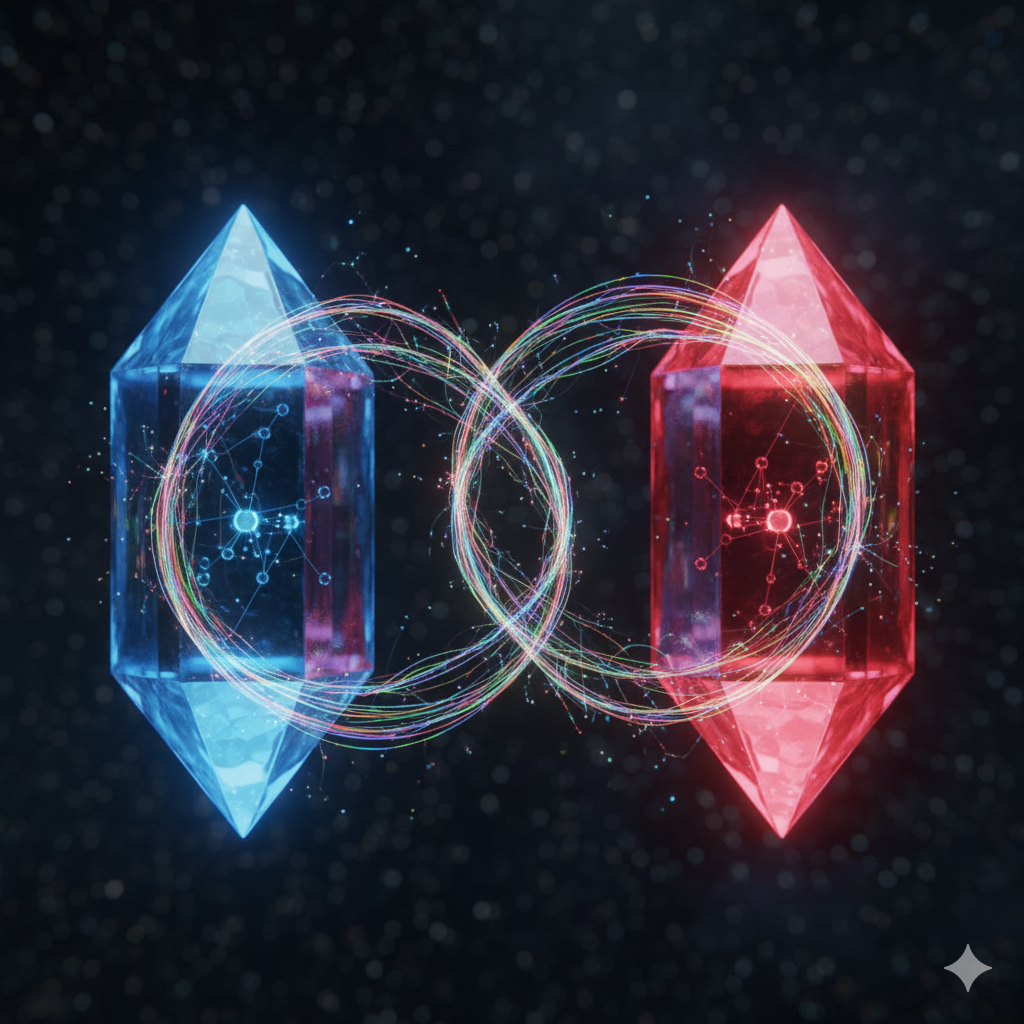 Entangled Crystal Communications