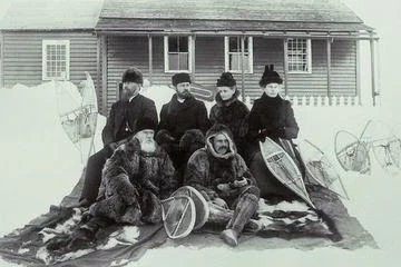Snowshoeing, from the Almanac .