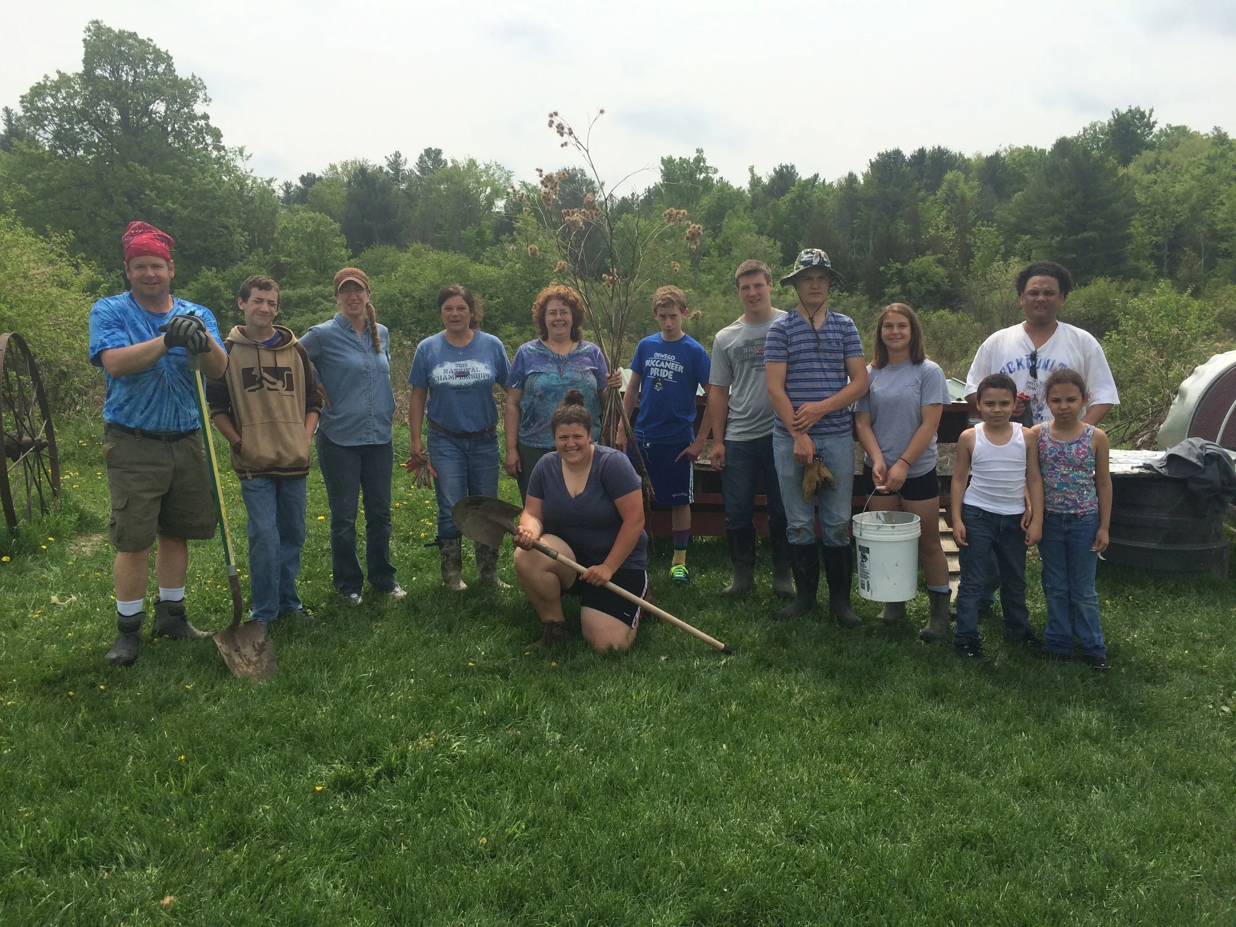 North Country Loraxes Plant 50 Trees