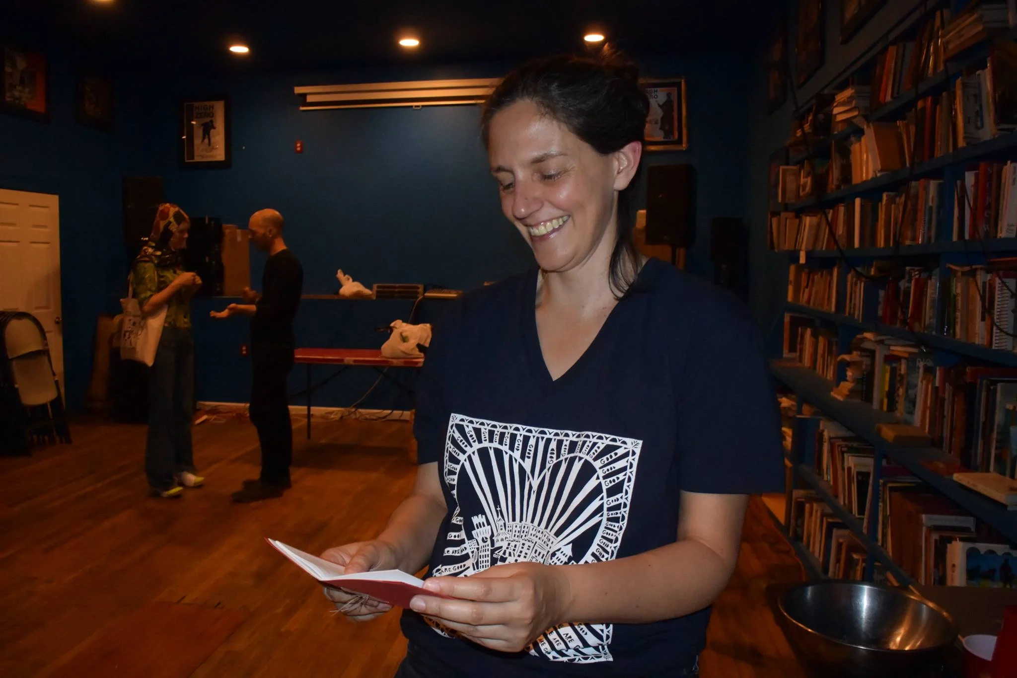 Visiting Writer-in-Residence Megan McShea.