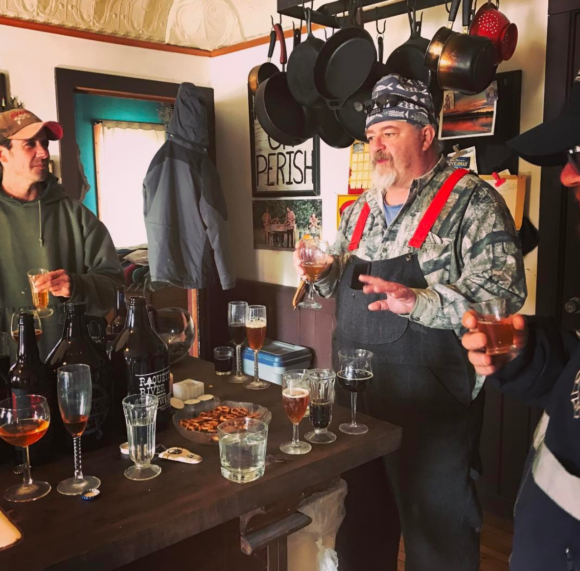 snowshoe hike + craft beer tasting