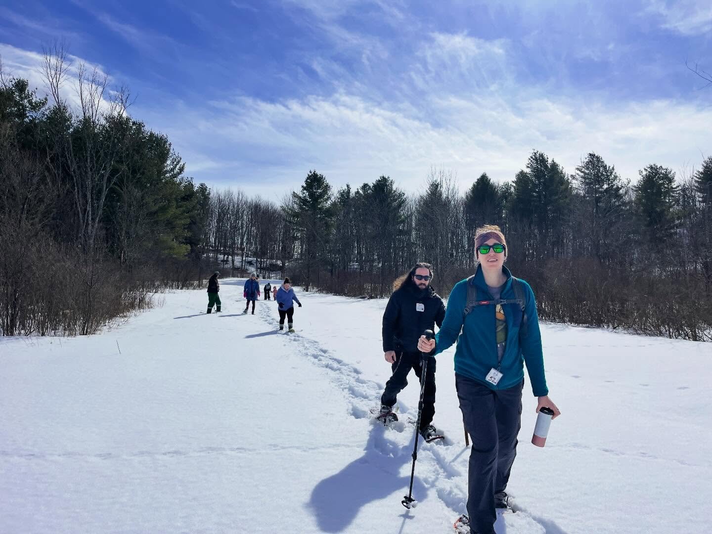 WHAT A DAY!! Gorgeous snowshoe hike, great company, and excellent craft beer tasting that showcased New York breweries. Could feel spring in the air!