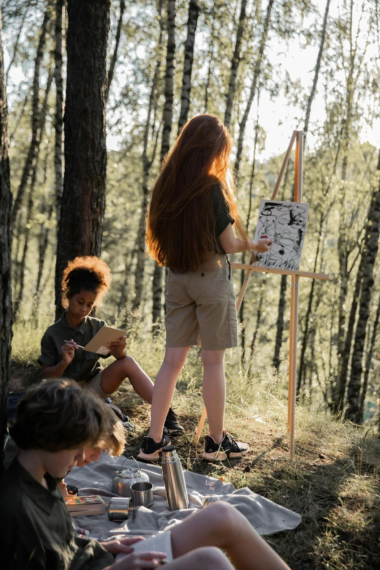 Forest Art Studio for Saplings