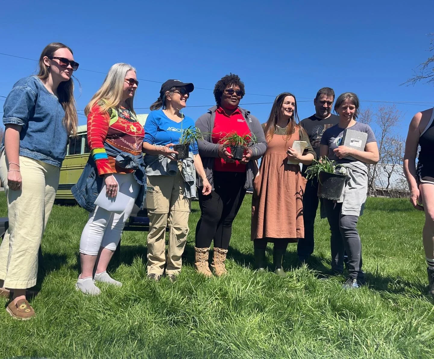 Vegetable production 101 workshop today with full sun and a lovely group, learning about regenerative ag and sustainable growing practices at Better Farm. Visit www.betterfarm.org for full list of free and low-cost upcoming events! Thanks to @cce_jef