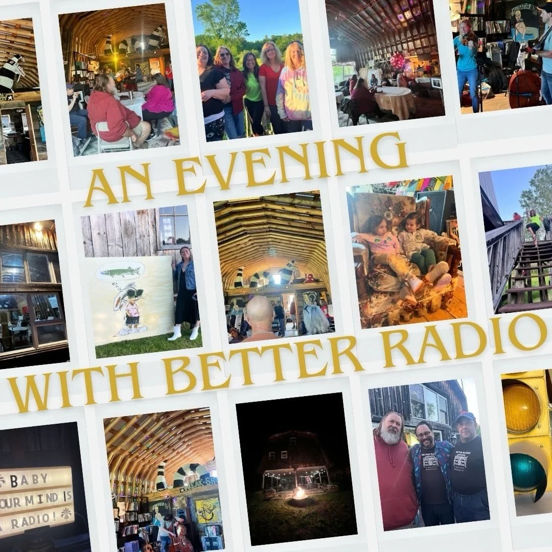 THANK YOU, REDWOOD!! This year&rsquo;s &lsquo;An Evening With Better Radio&rsquo; fundraiser for the radio station here brought in enough funds to cover operating costs for a full year. 

Big ups to everyone who showed up, donated, contributed art, a