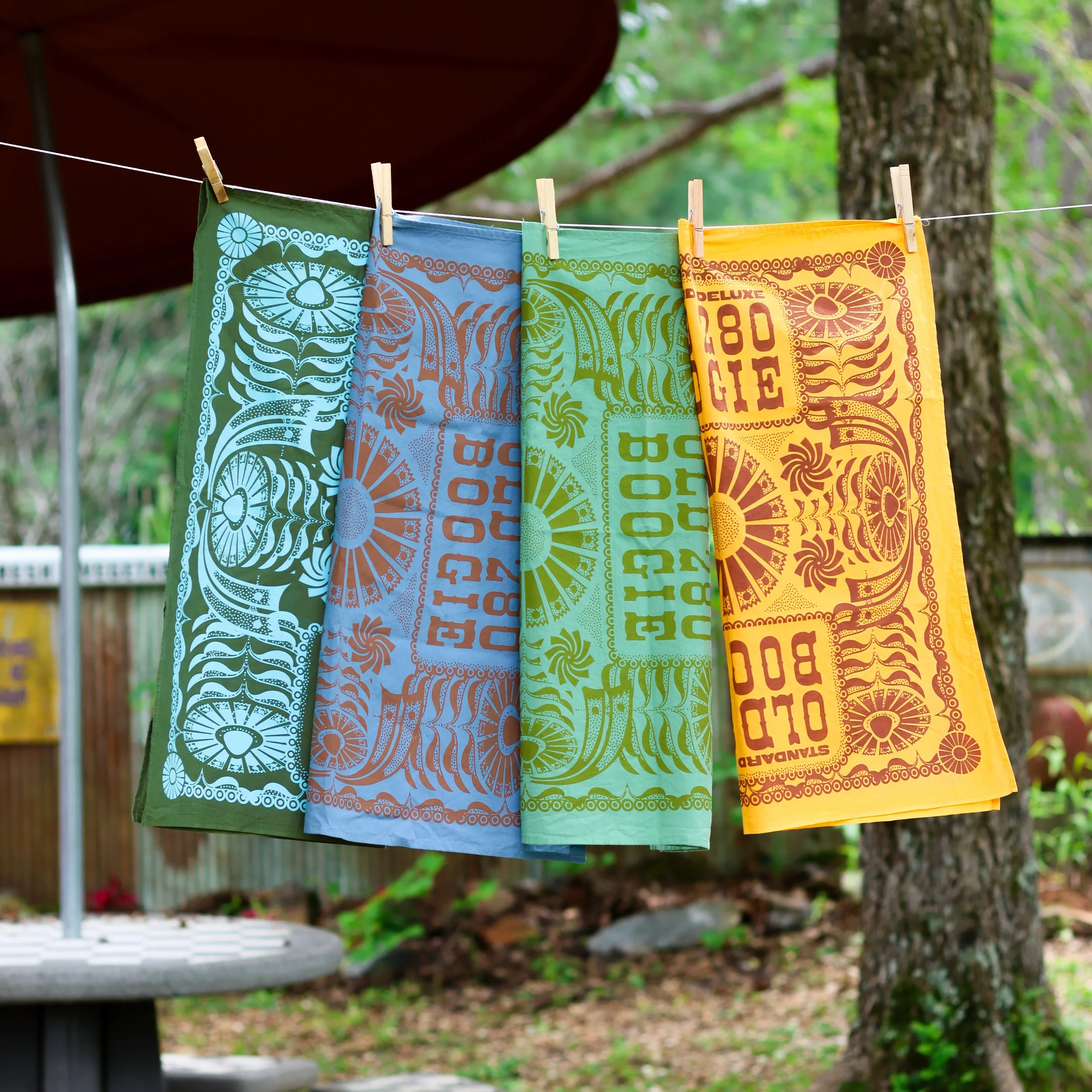 280 BOOGIE Bandanas - 100% Cotton