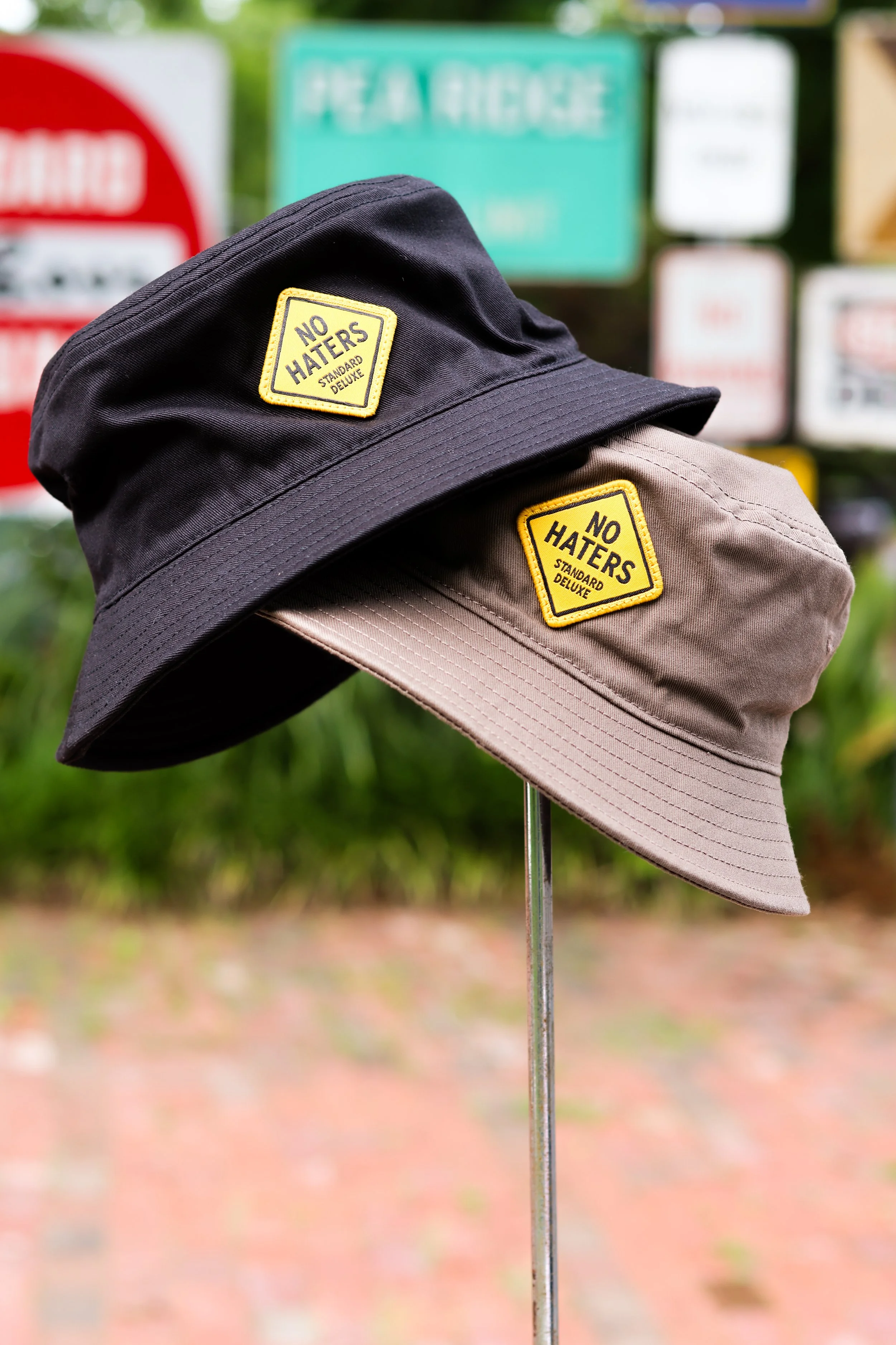 NO HATERS Bucket Hat