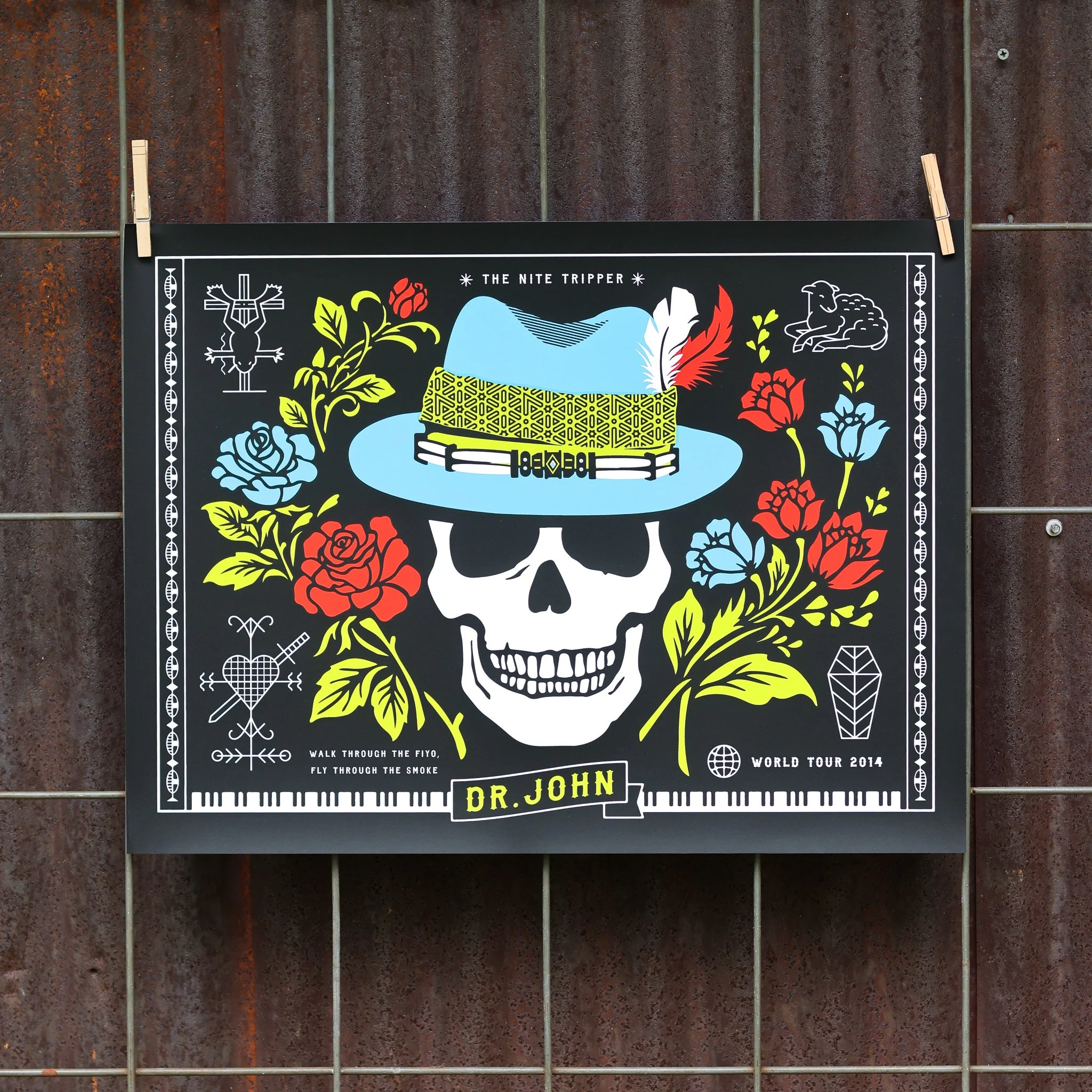 POSTER: Dr. John World Tour 2014