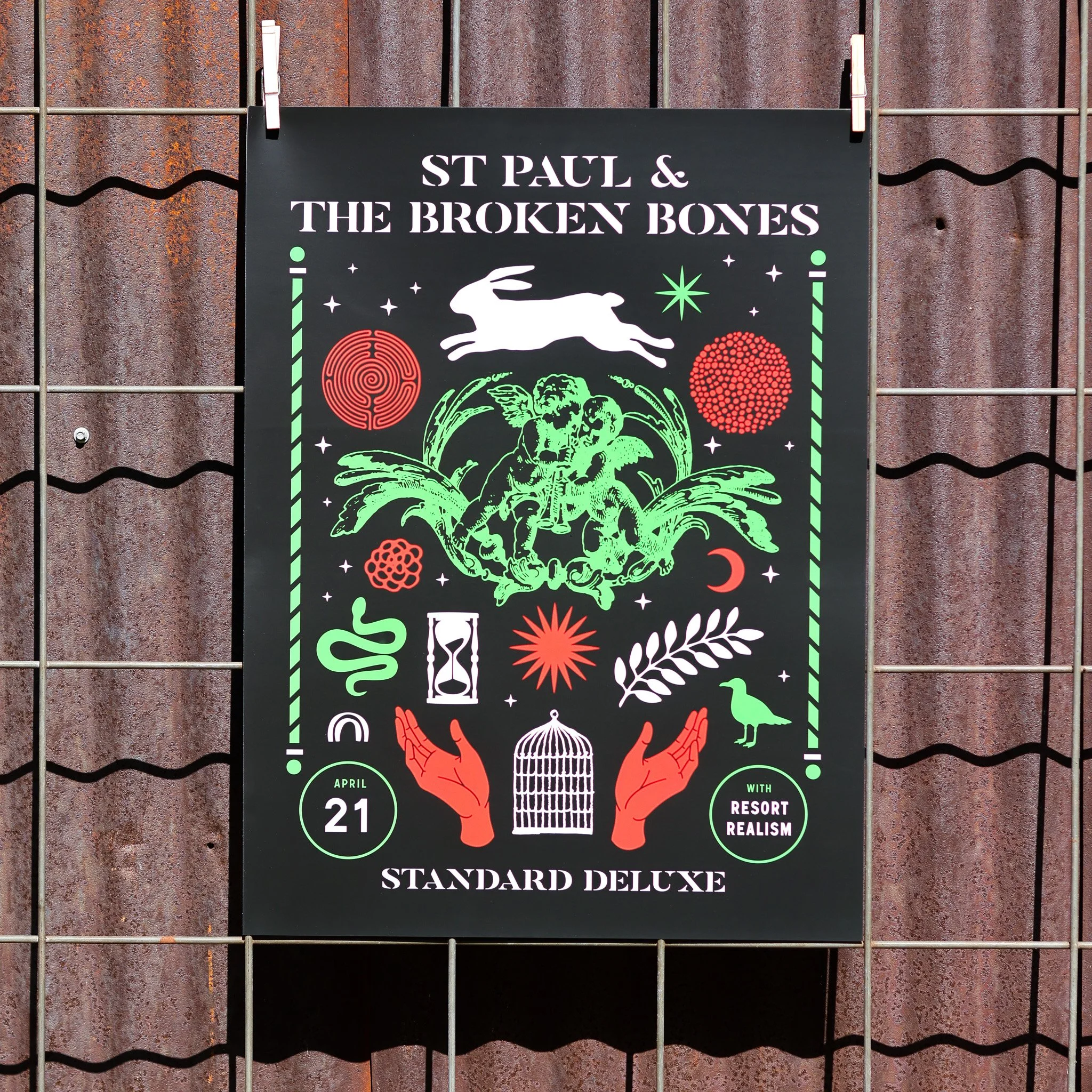 POSTER: St. Paul & the Broken Bones at Standard Deluxe