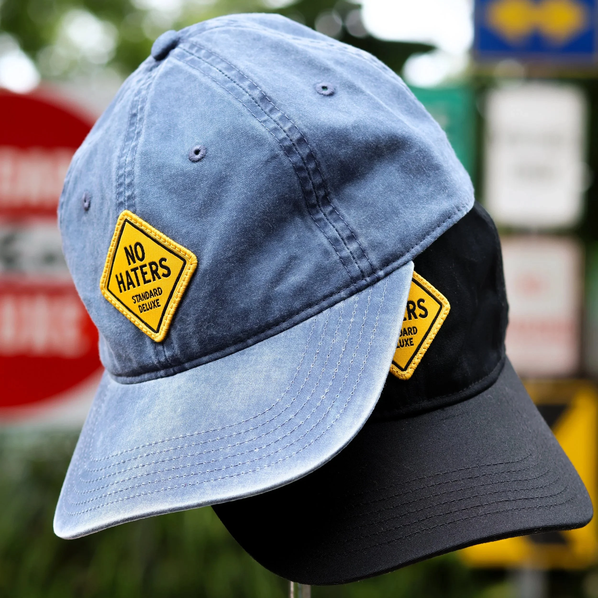 NO HATERS Patch Cap
