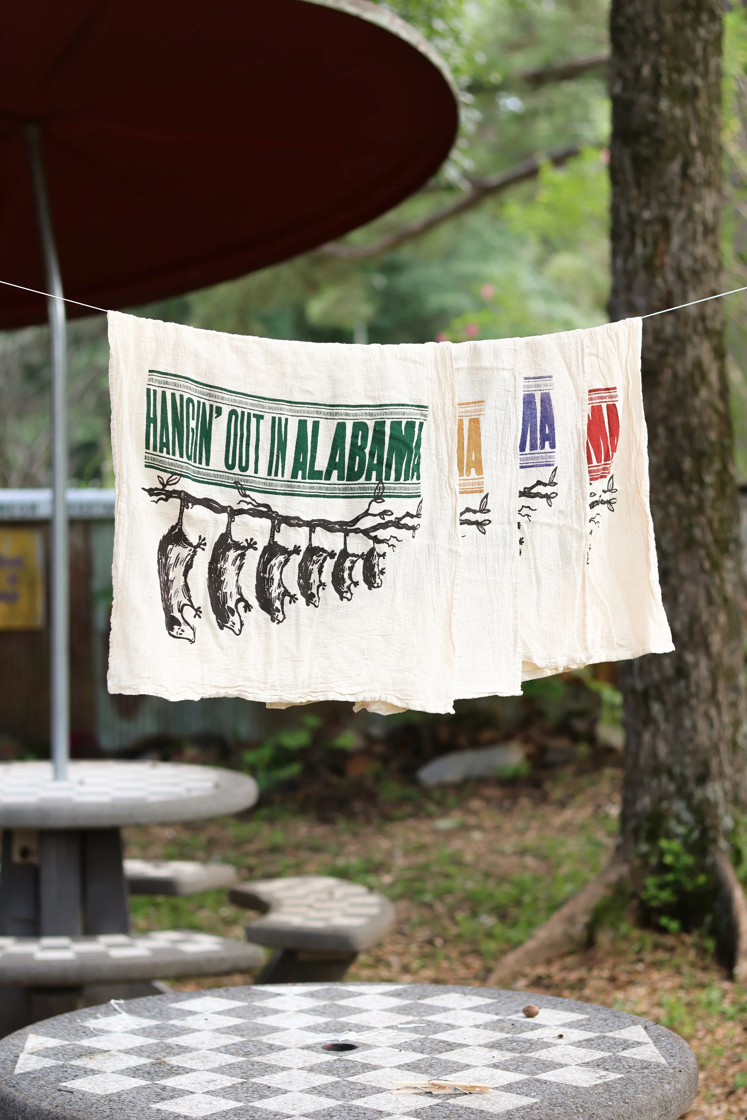 POSSUM Towels / Hangin’ Out in Alabama