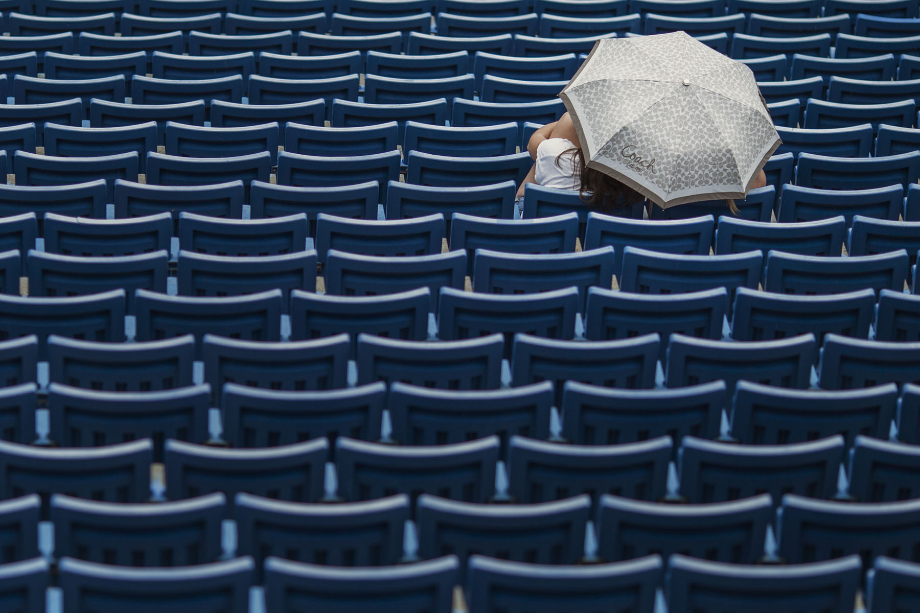Rain at the Stadium