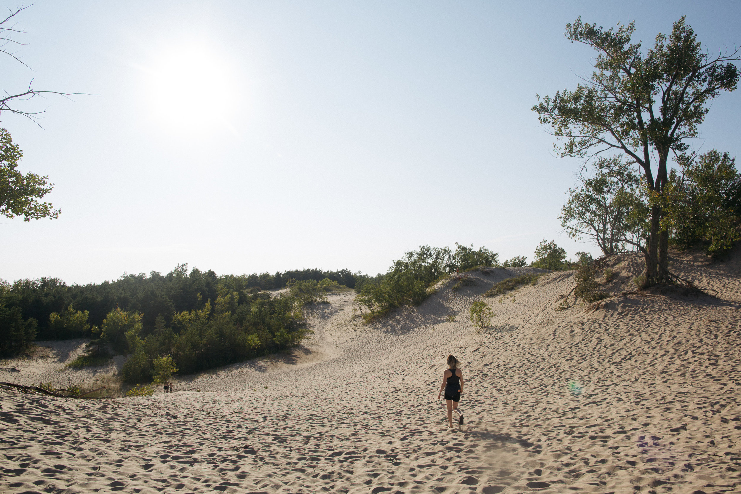 There's nothing as amazing as getting lost among the dunes.
