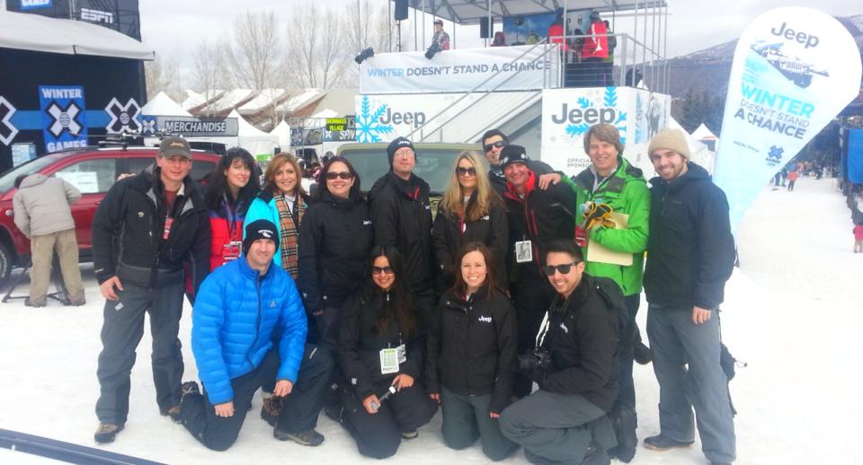 CSI and GCP wrapping up the Artic Yeti Dig broadcast from X-Games, Aspen 2013.