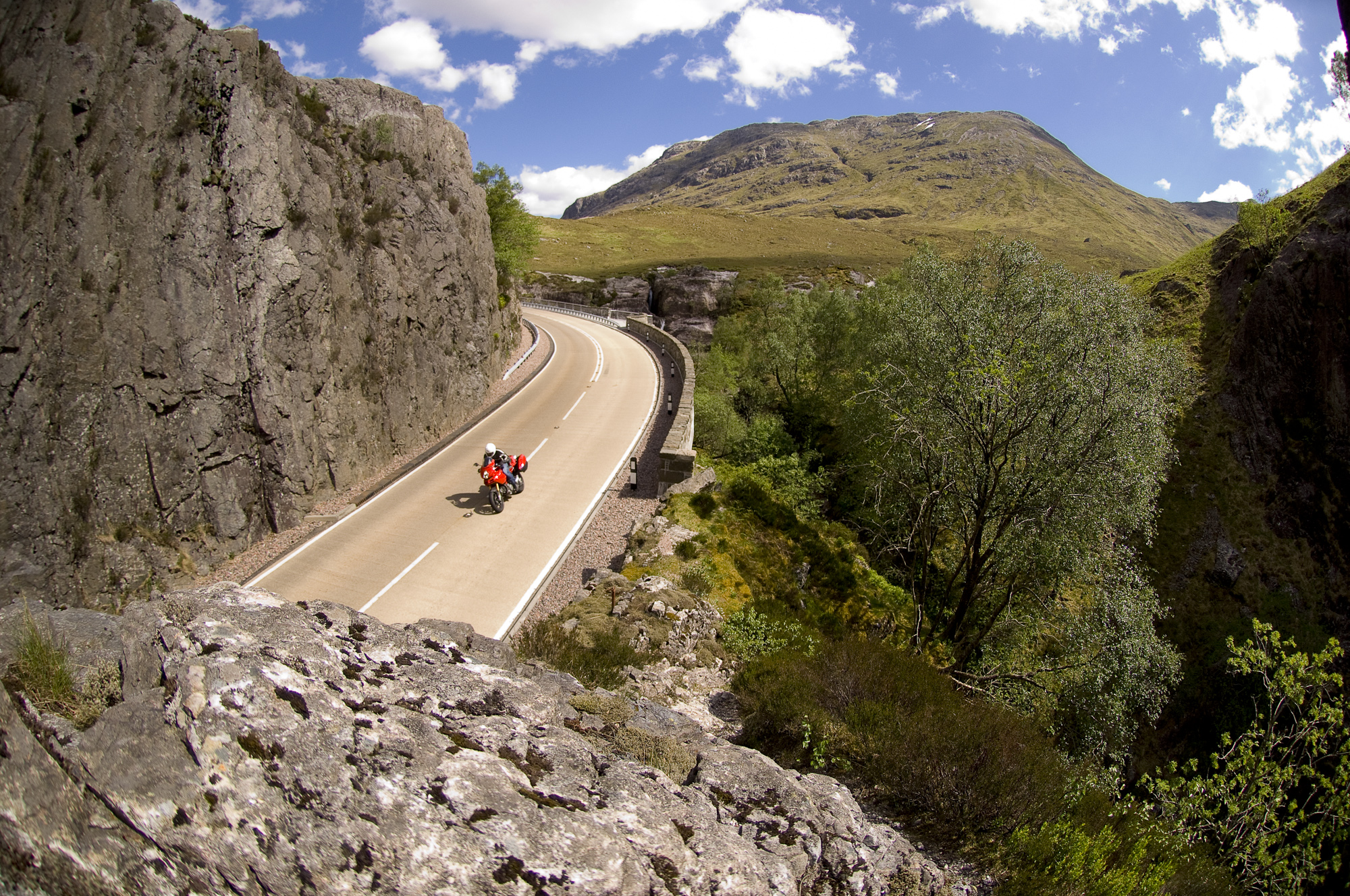 Ducati Multistrada in Glencoe / Bike Magazine