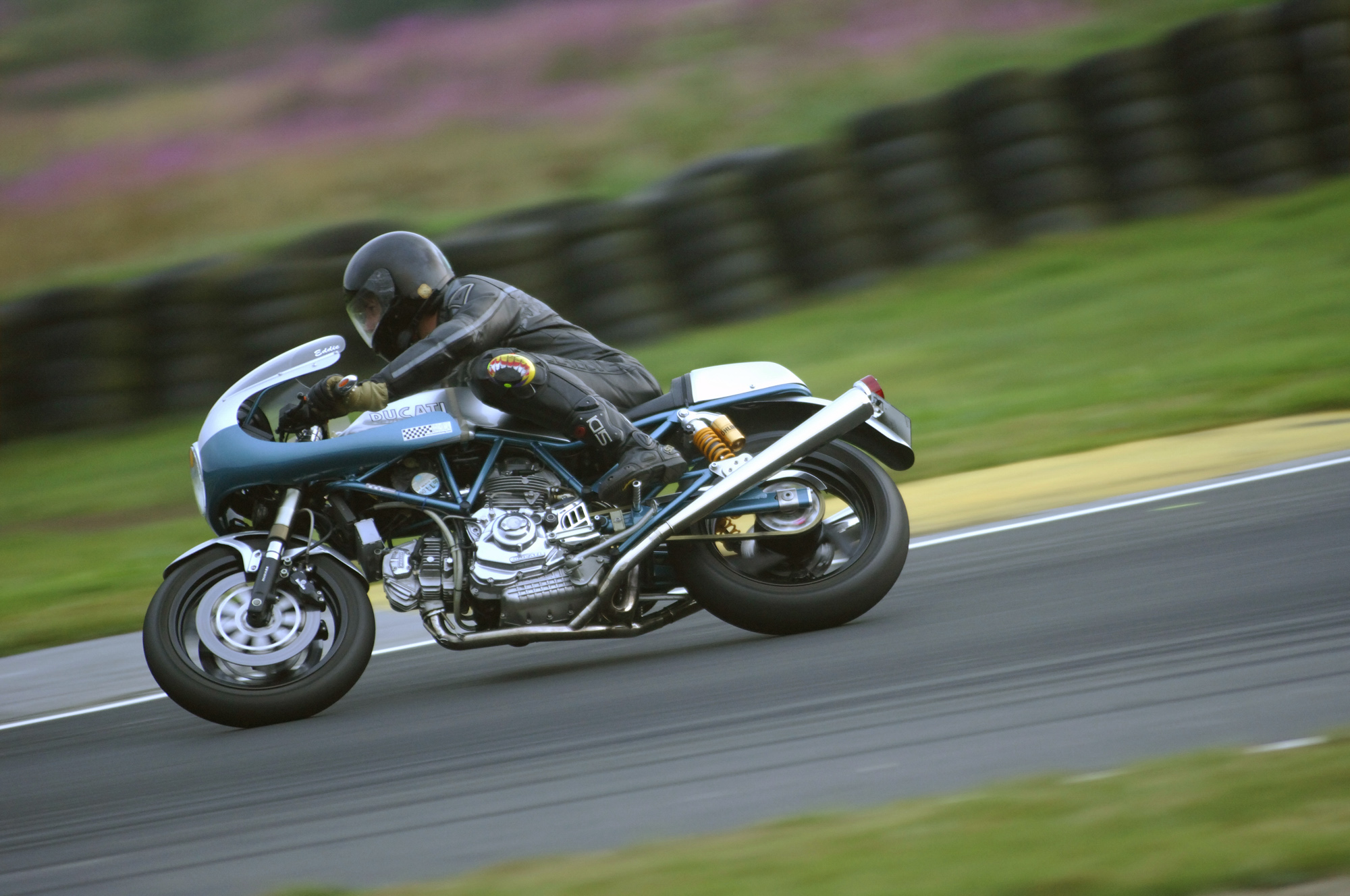 Racing a Vintage Ducati