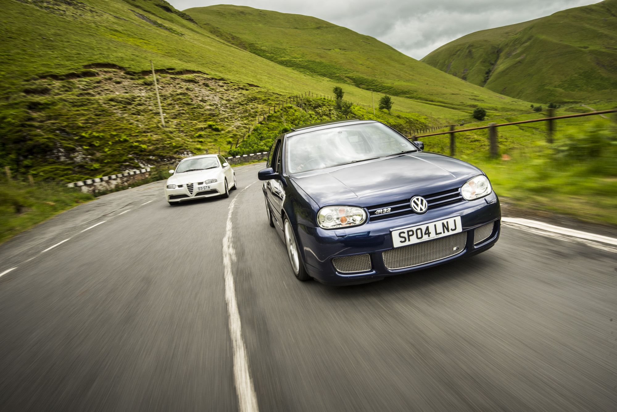 Alfa GTO and Golf R32 - Modern Classics Magazine