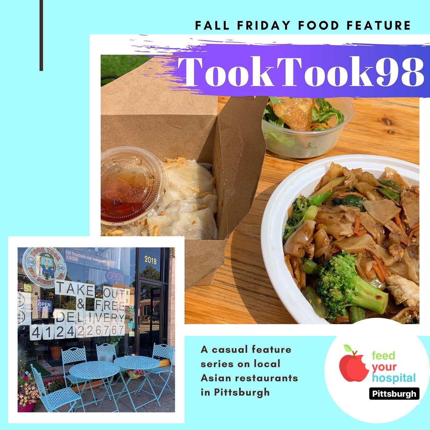 SO GOOD WE DIDN&rsquo;T SHARE IT. 🍚 the Meal: pad see ew (drunken noodles) and pan fried Thai dumplings. 
⏭ swipe to see restaurant hours and their founding story featured in @pghcitypaper 
✨
📸 credit to @atlantic.tien
🎏 About our Fall Friday Food