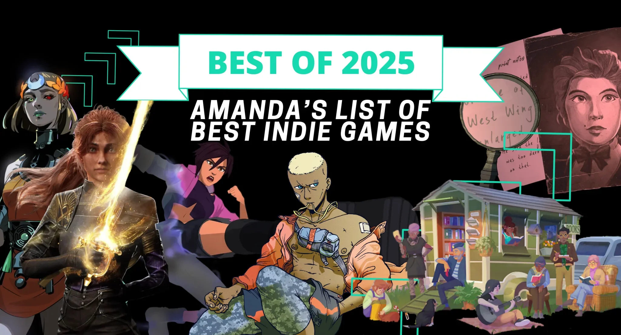 Amanda’s Top 12 Indie Games of 2025