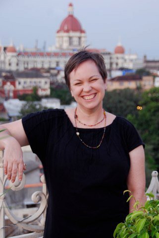 That's me in 2010 with the Taj Mahal Palace Hotel in the background
