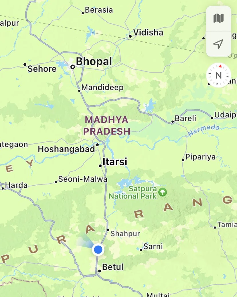 On the train to Itarsi