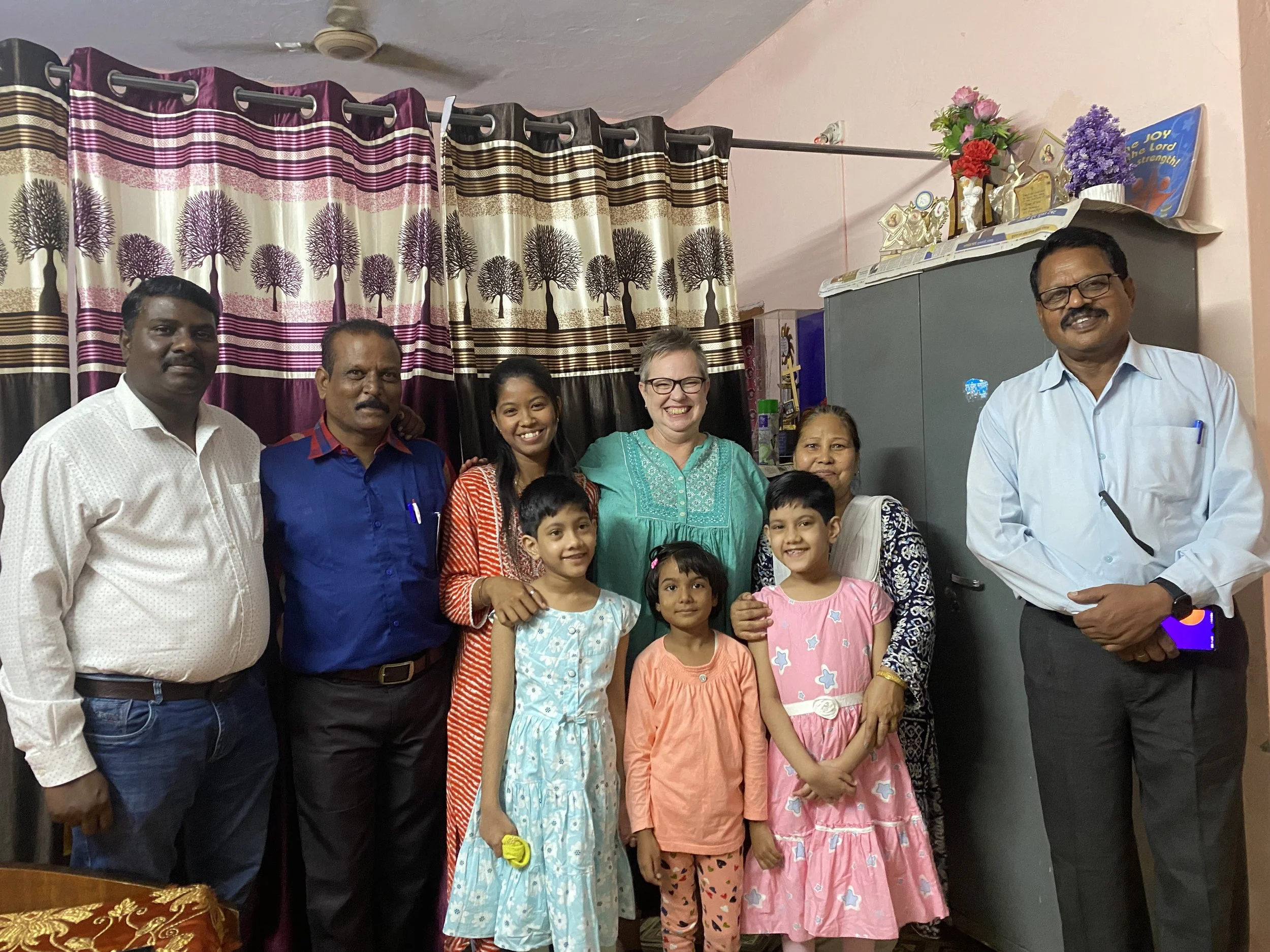 Traveling to Sarni and St. Mark School