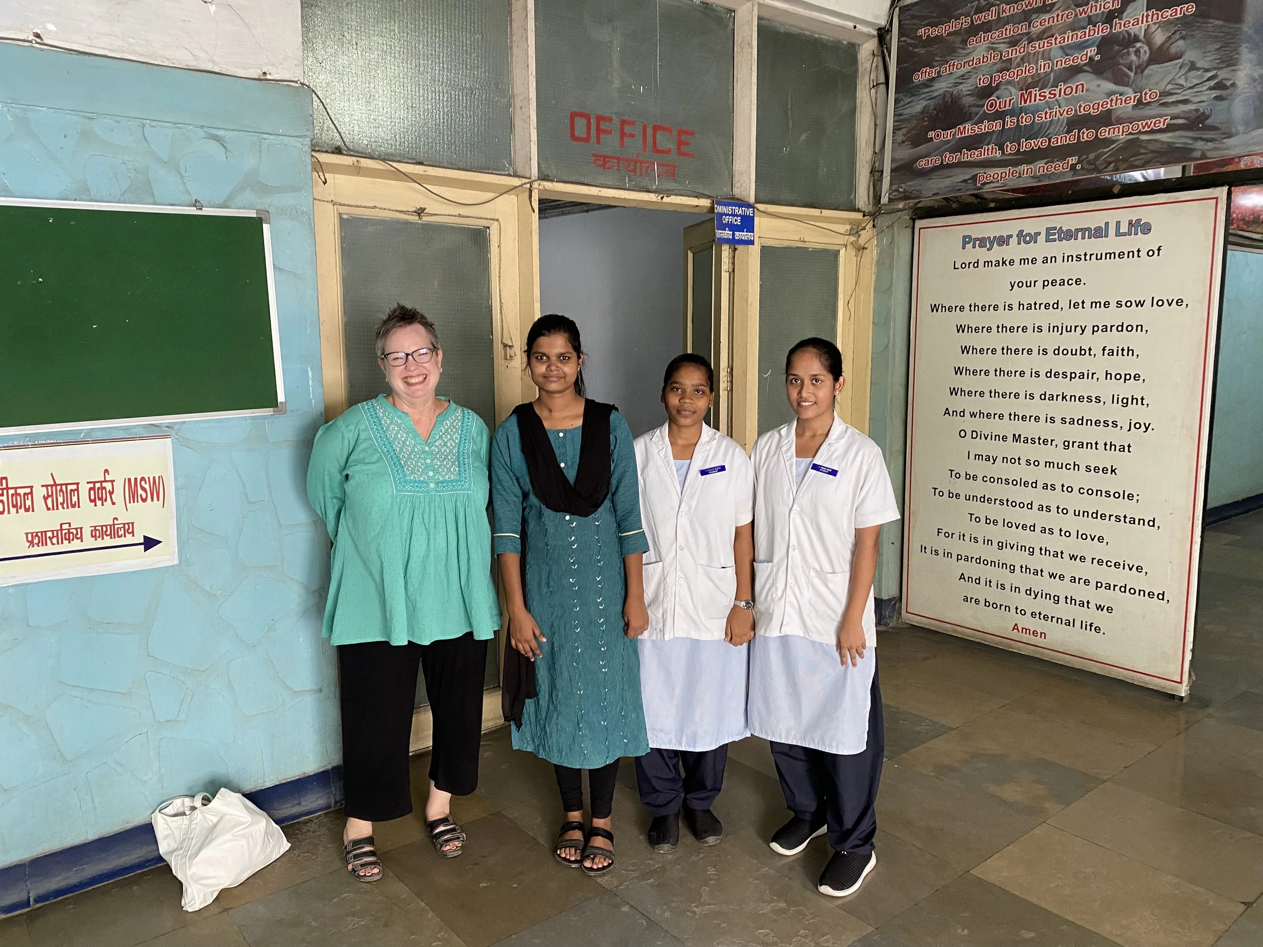 A Visit to our Nursing Students