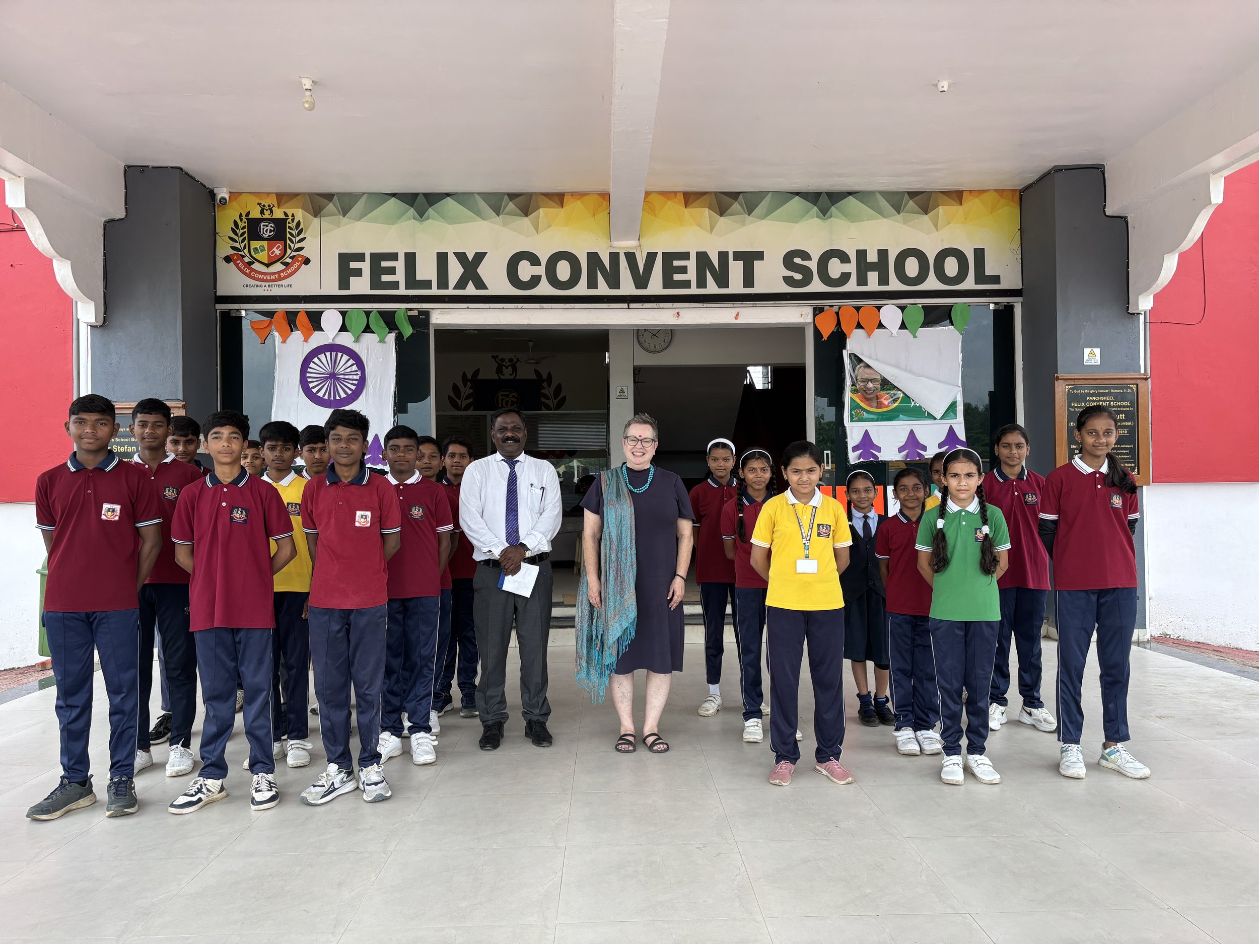 Visiting Felix Convent School