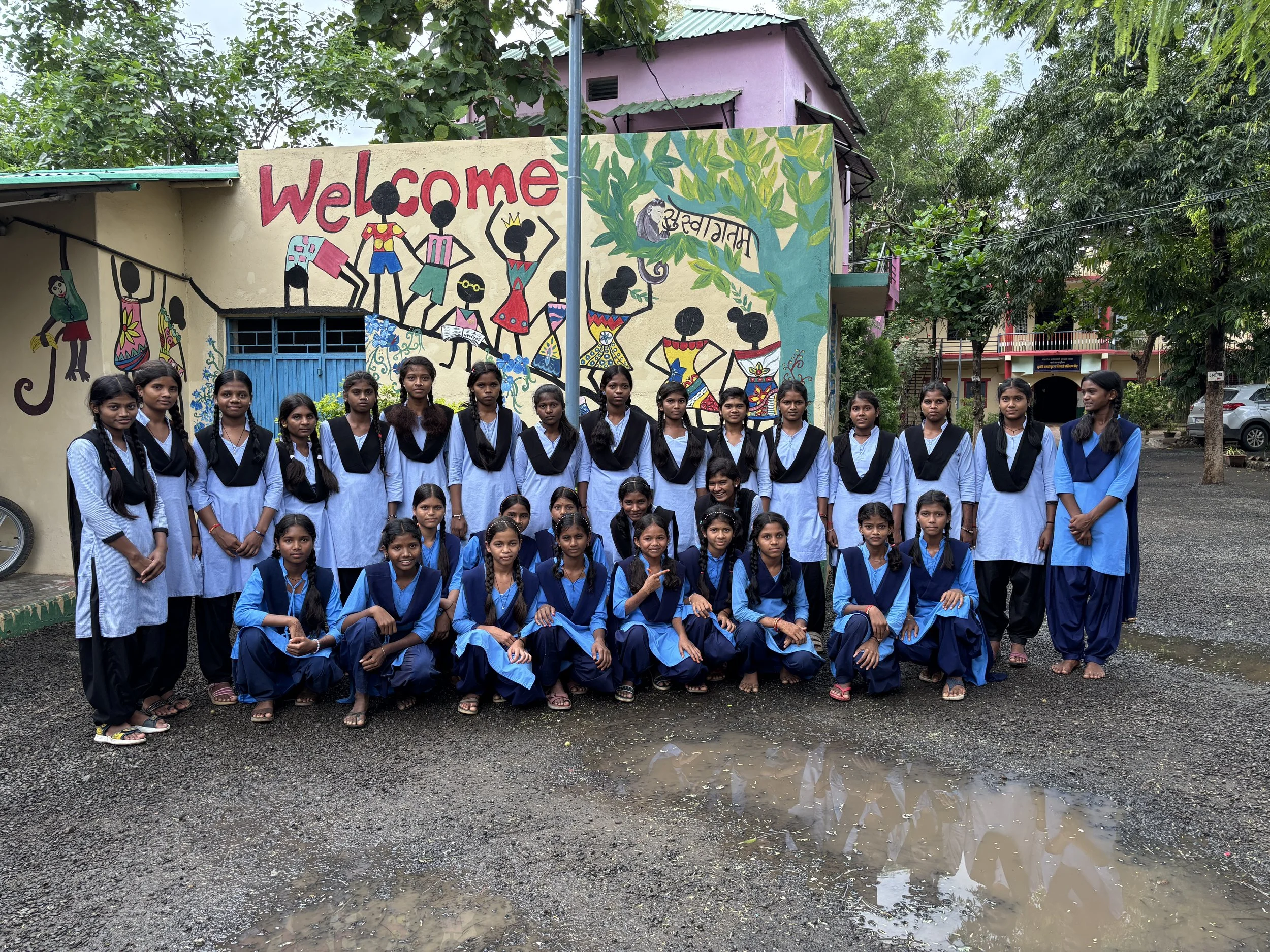 Our Students in Panchsheel!