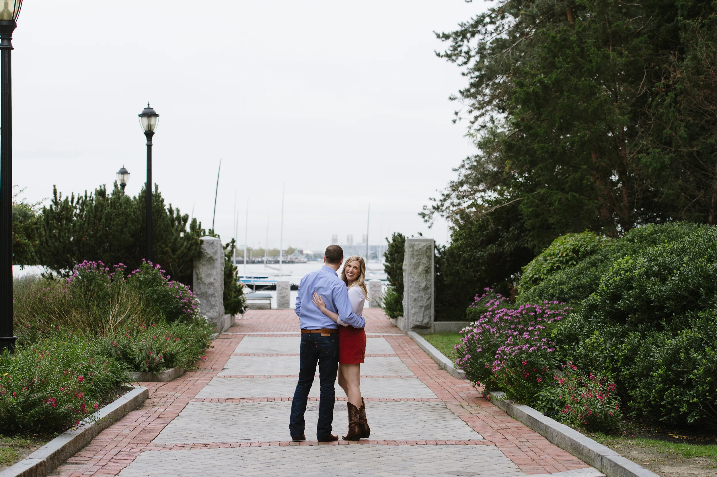 North End Fall Engagement Shoot | Kelly + Cody 