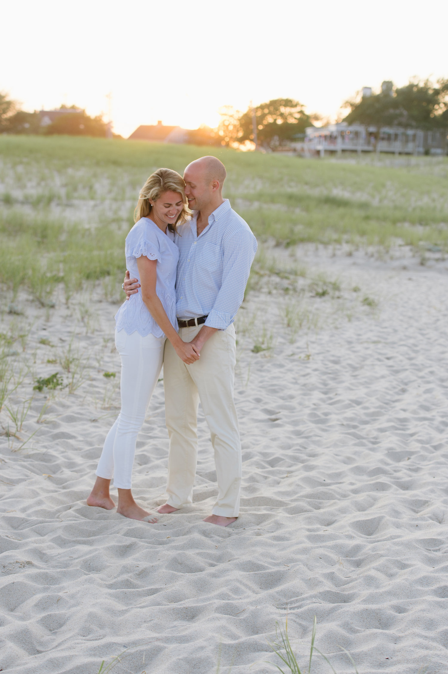 Sunset Chatham Engagement Session | Erin + Dave 
