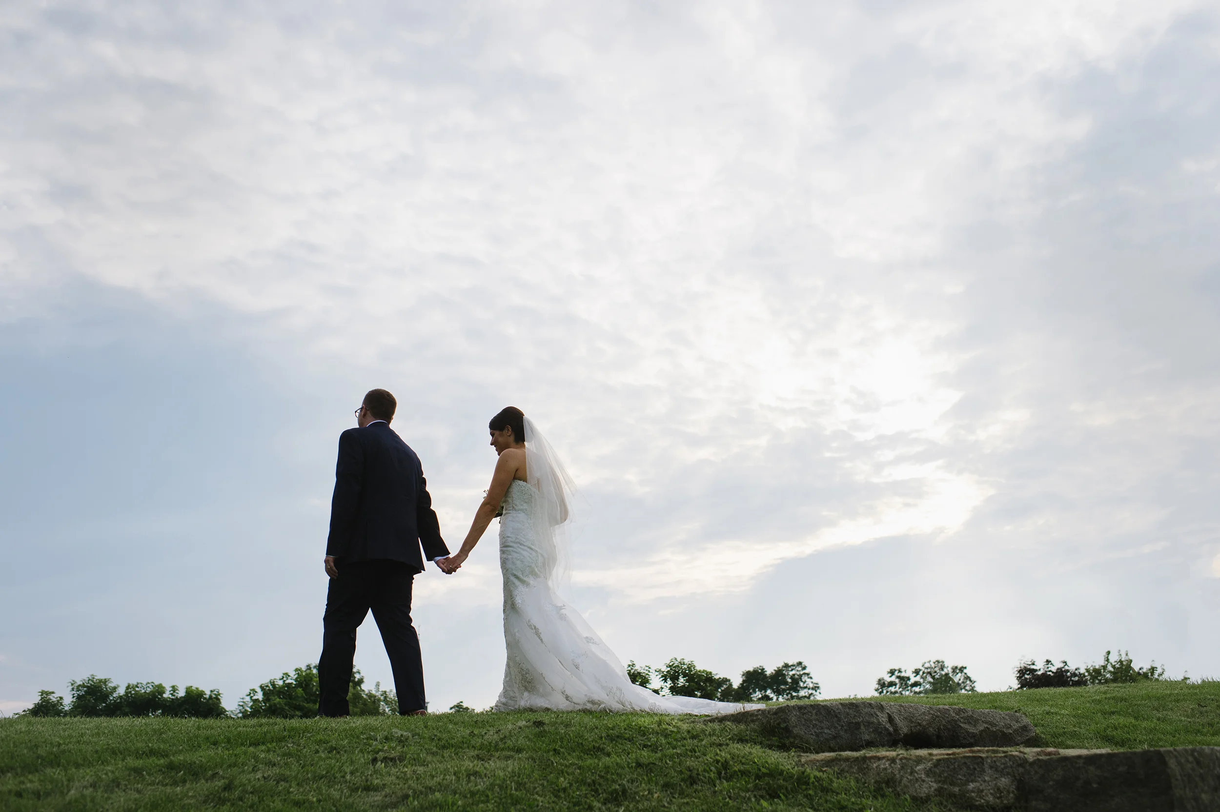 Summer Gibbet Hill Wedding | Elisa + Chris