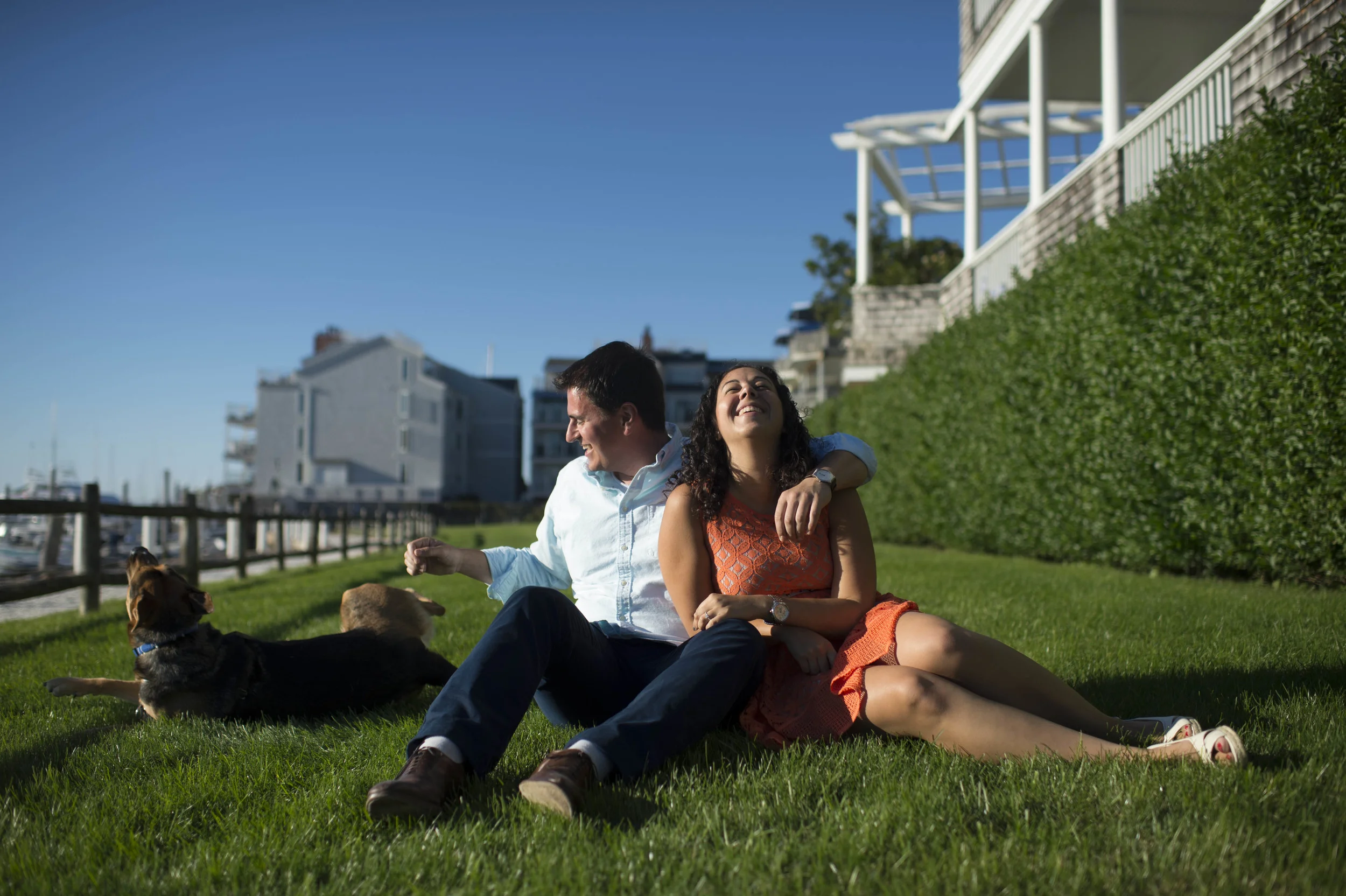 Stephanie + Vadim | Newport Engagement