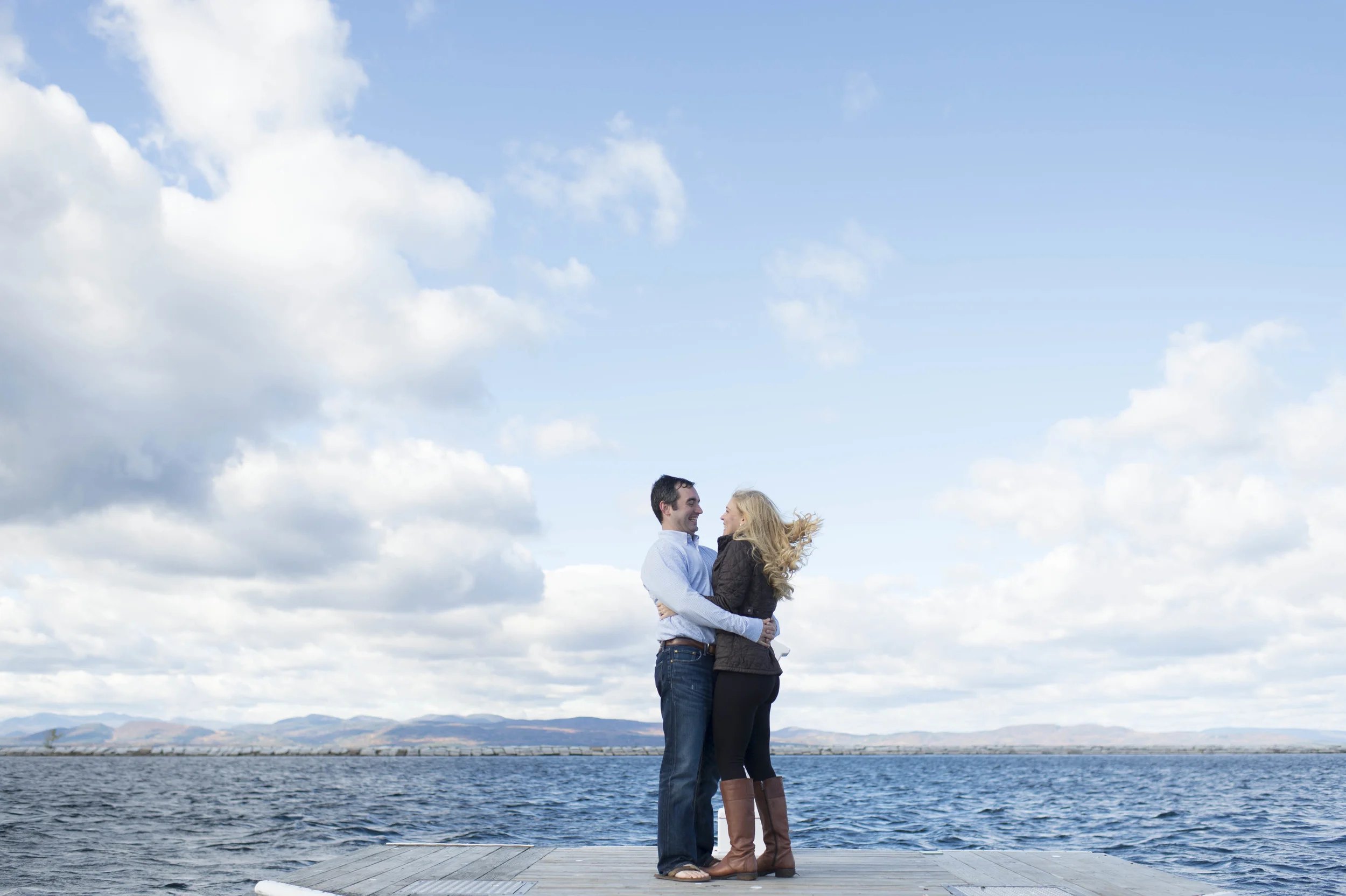 Katie + Matt | Burlington Waterfront, Vermont