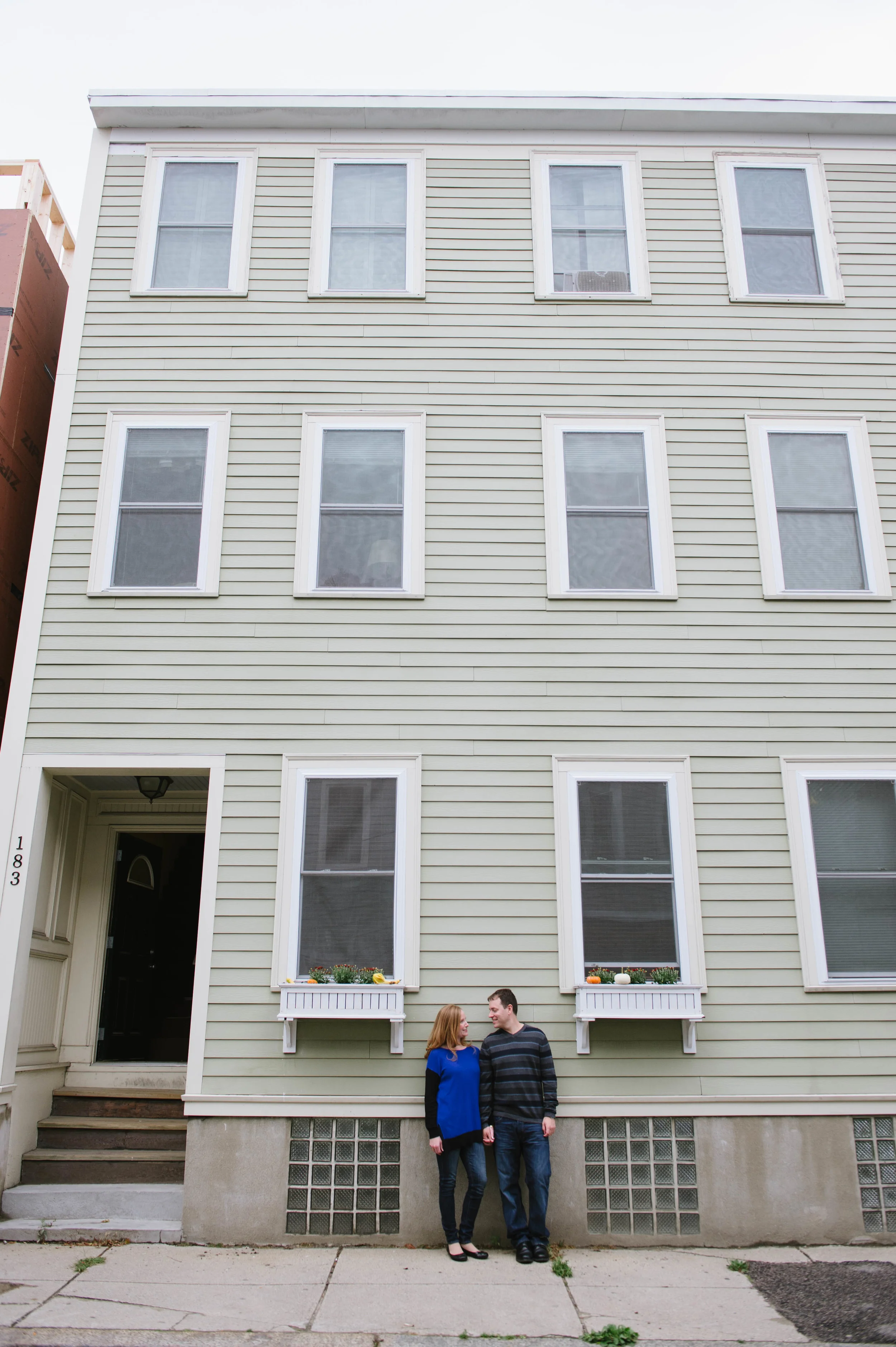 Chelsea + Andrew | South Boston Engagement shoot