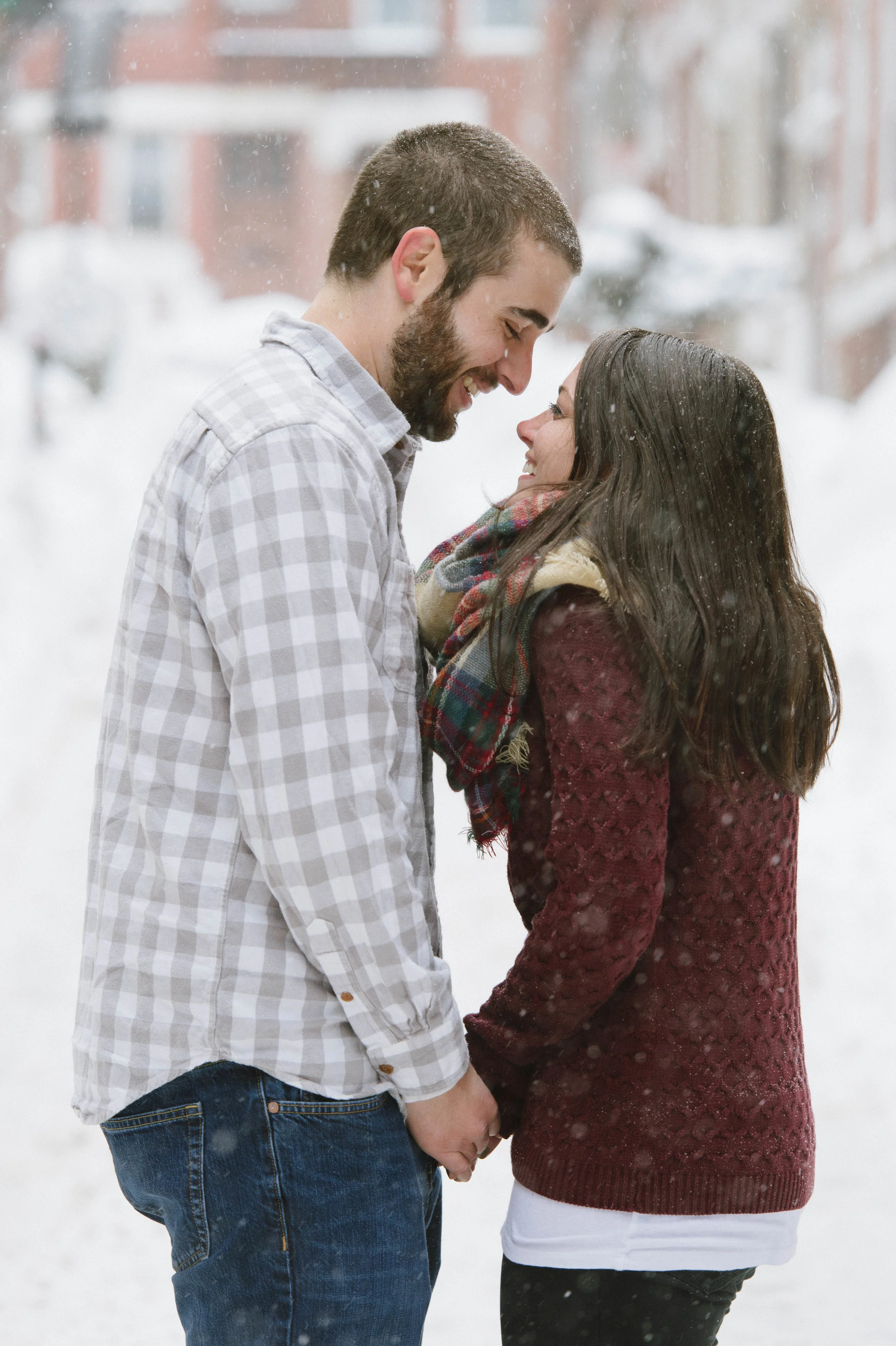 Laura + Zach: North End Engagement Session