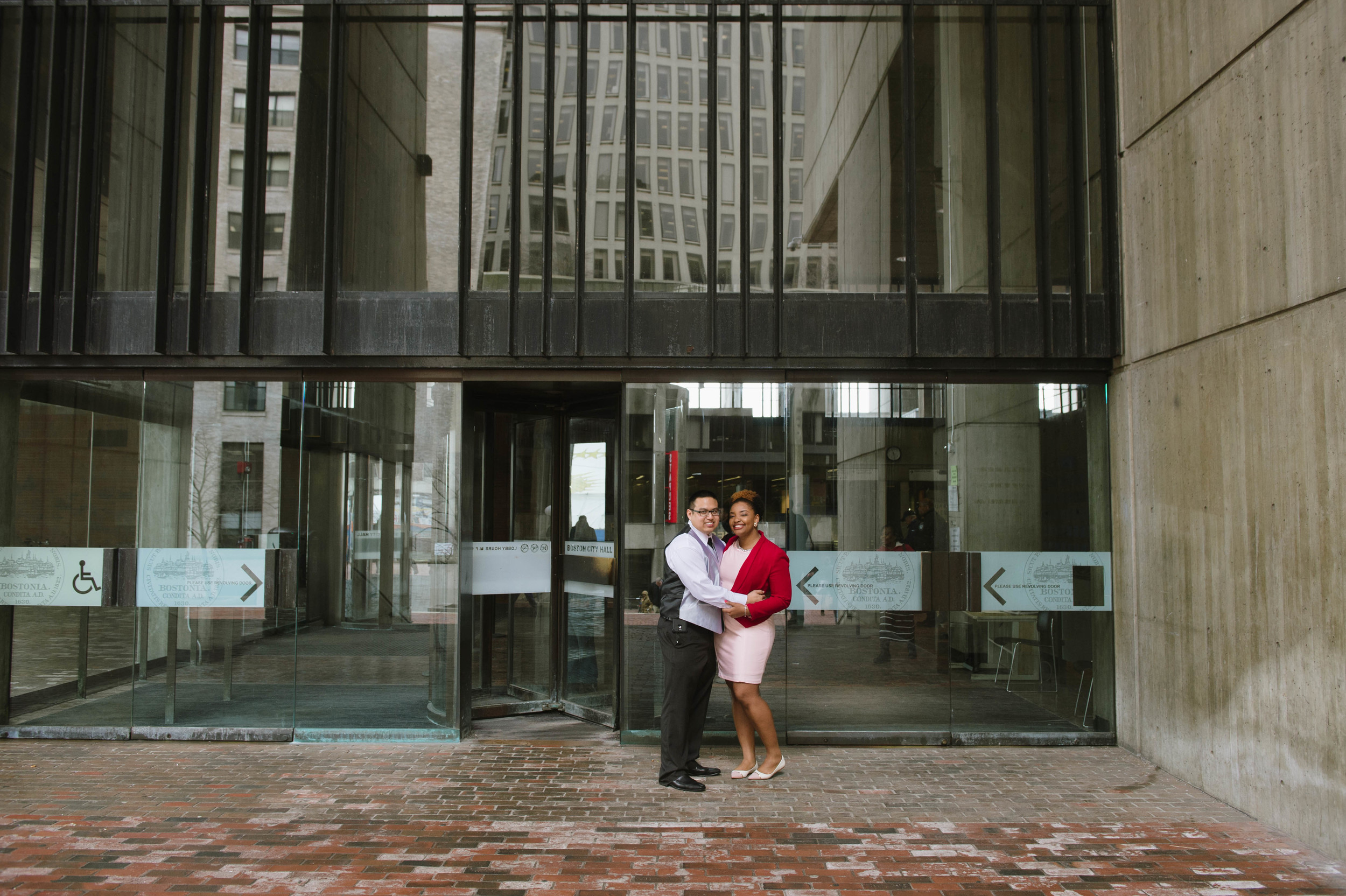 Peter + Brittania | Boston City Hall WEDDING