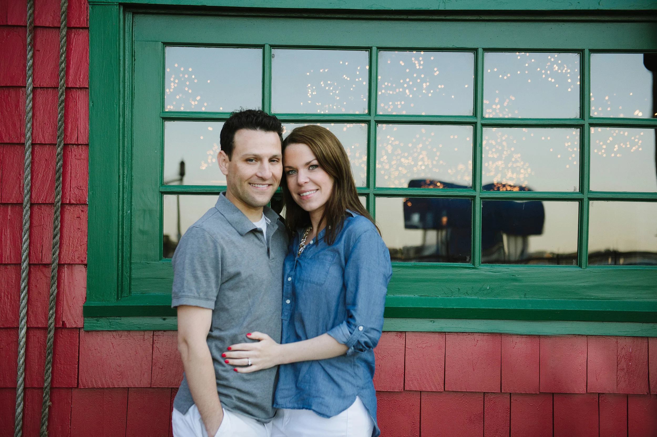 Liz + Adam | Seaport Engagement Session