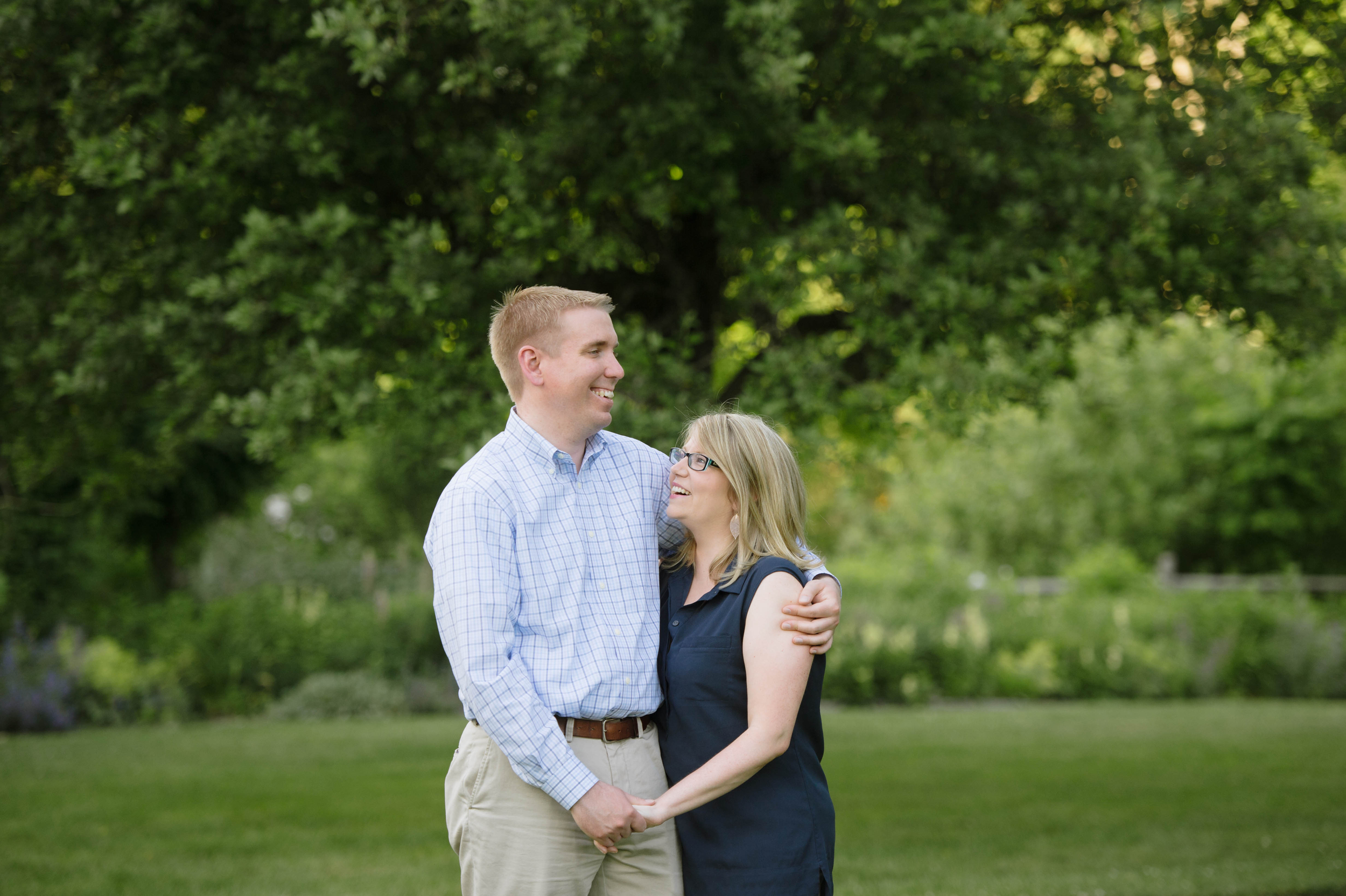 Amanda + Todd | Acton Arboretum Engagement Session