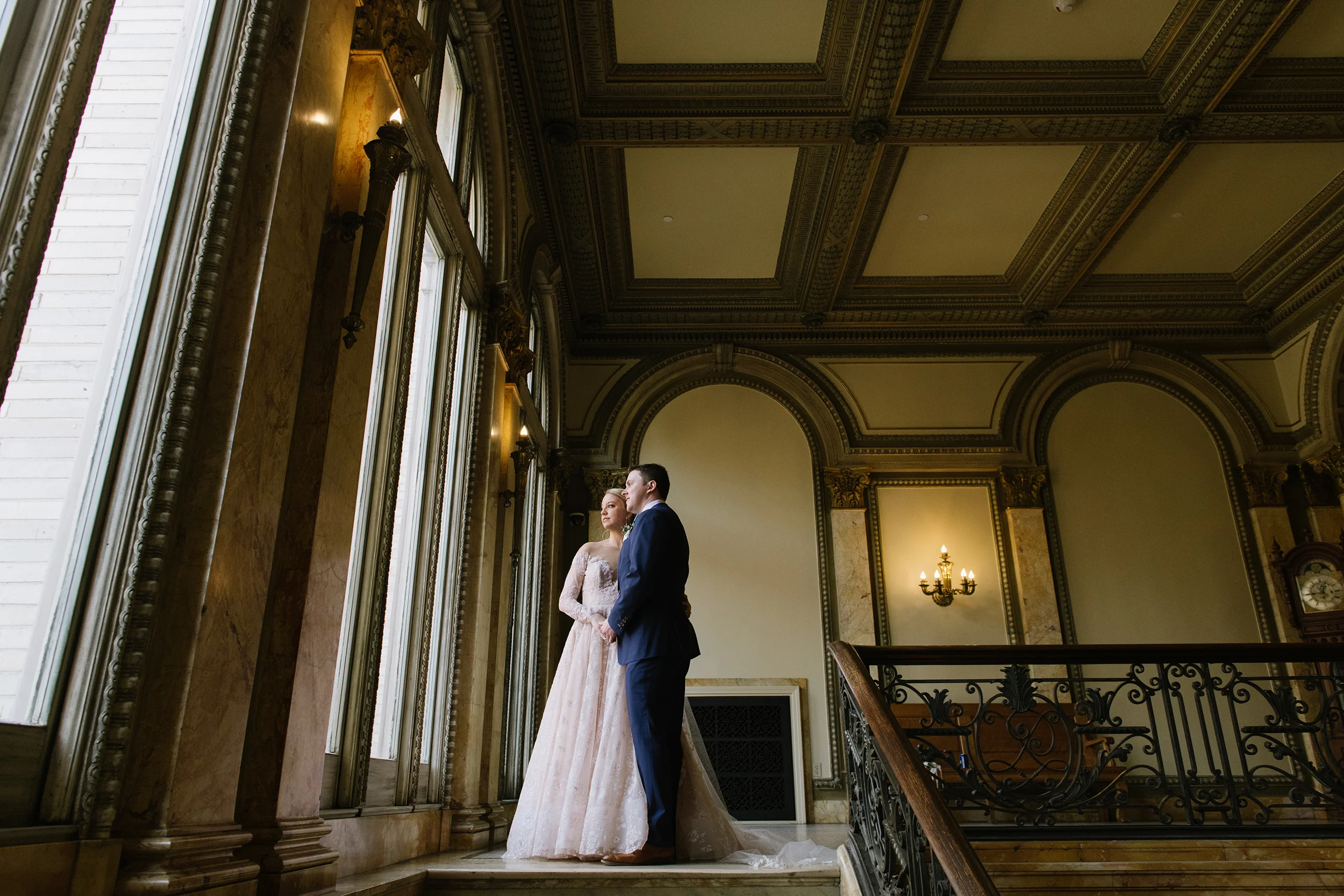 Providence Public Library Wedding- Delaney + Bobby Sneak Peek