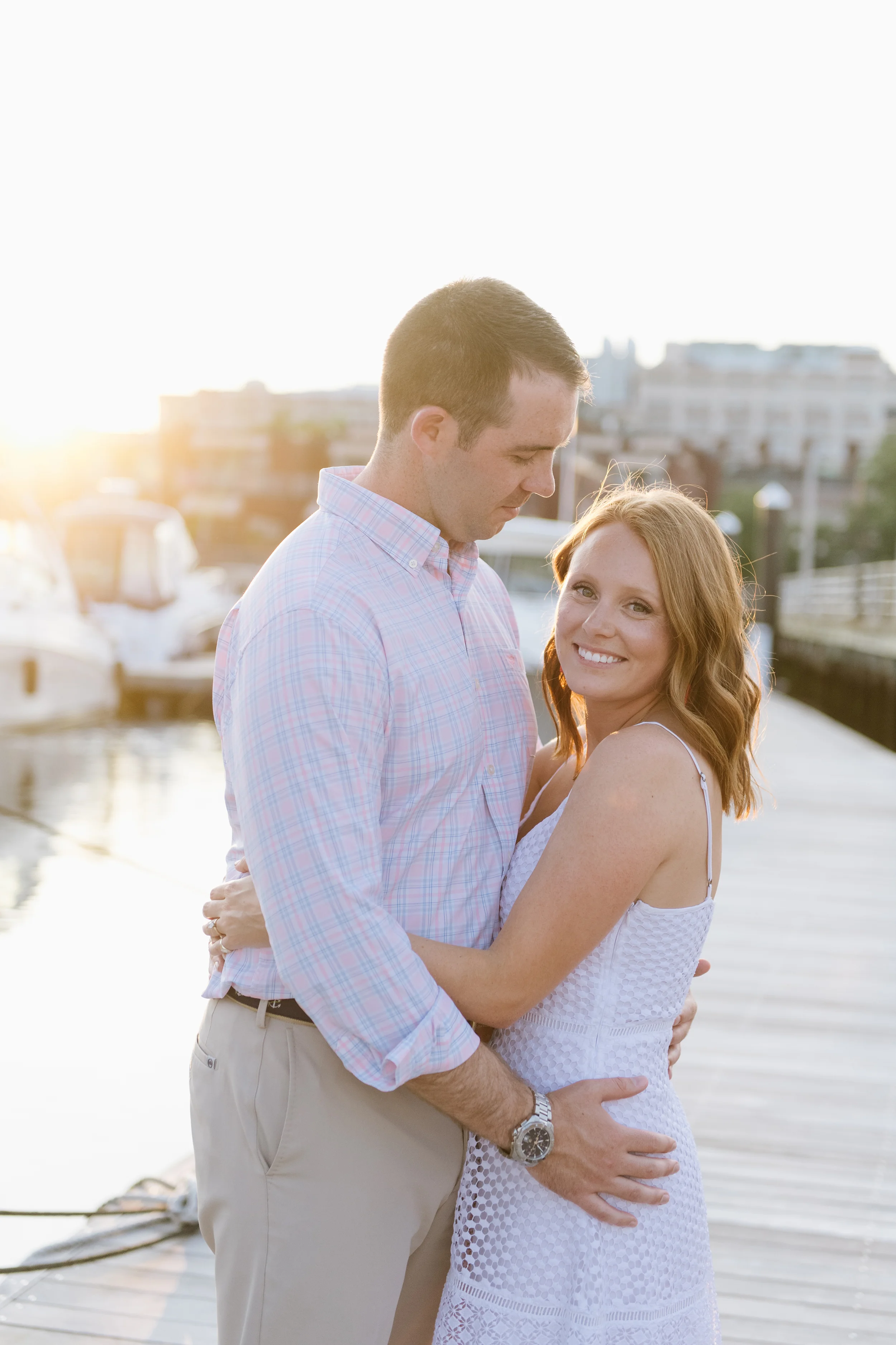 Boston Harbor Engagement Shoot- Erin + Pat