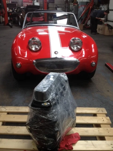 Austin Healey Bug Eye Race Car