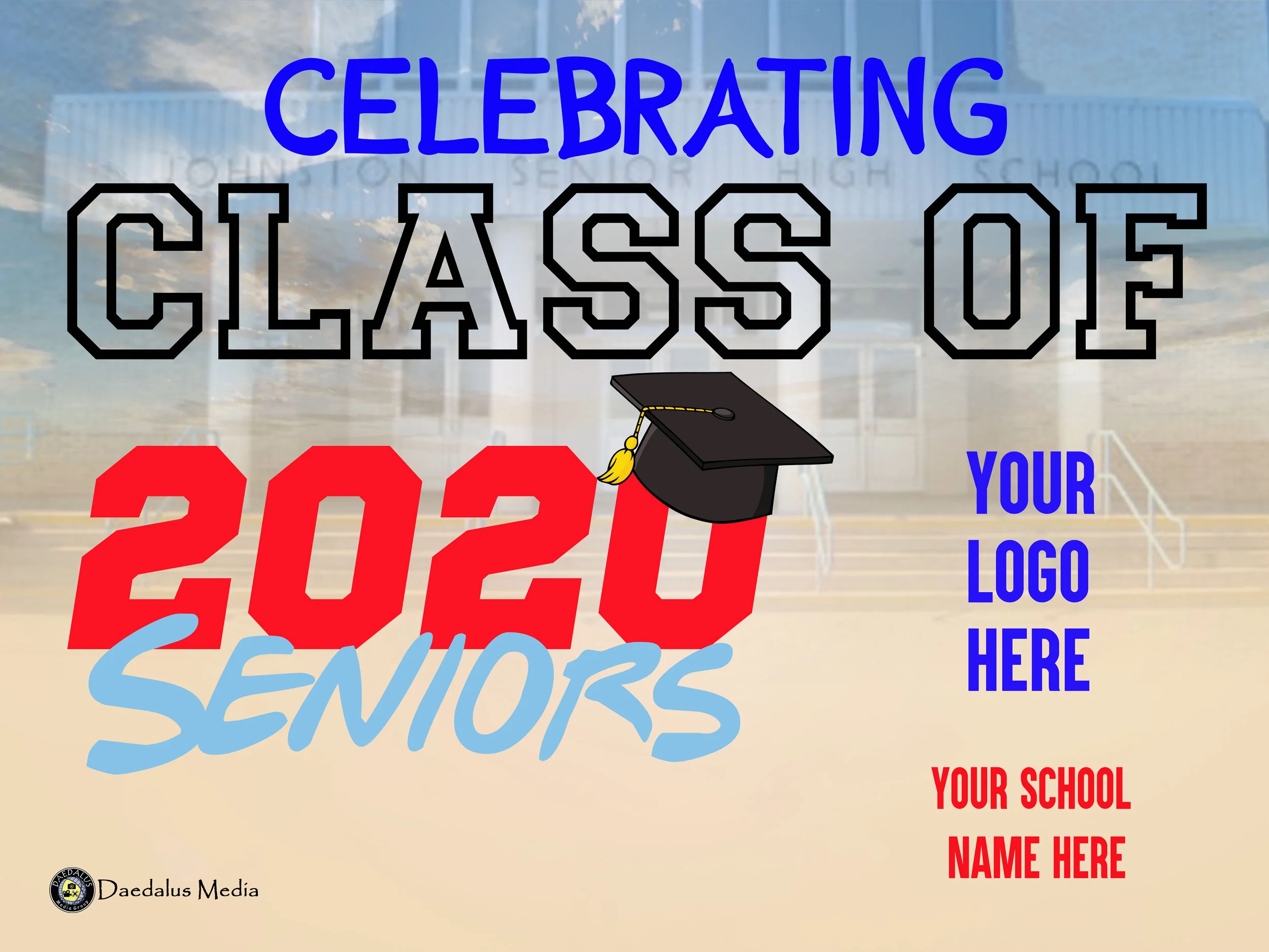 CELEBRATE sign - Shipped to you (plus shipping)