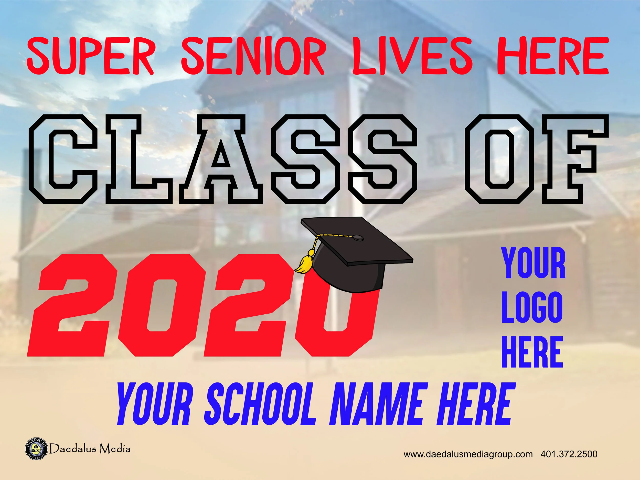 SUPER SENIOR sign - FREE delivery (RI Only)