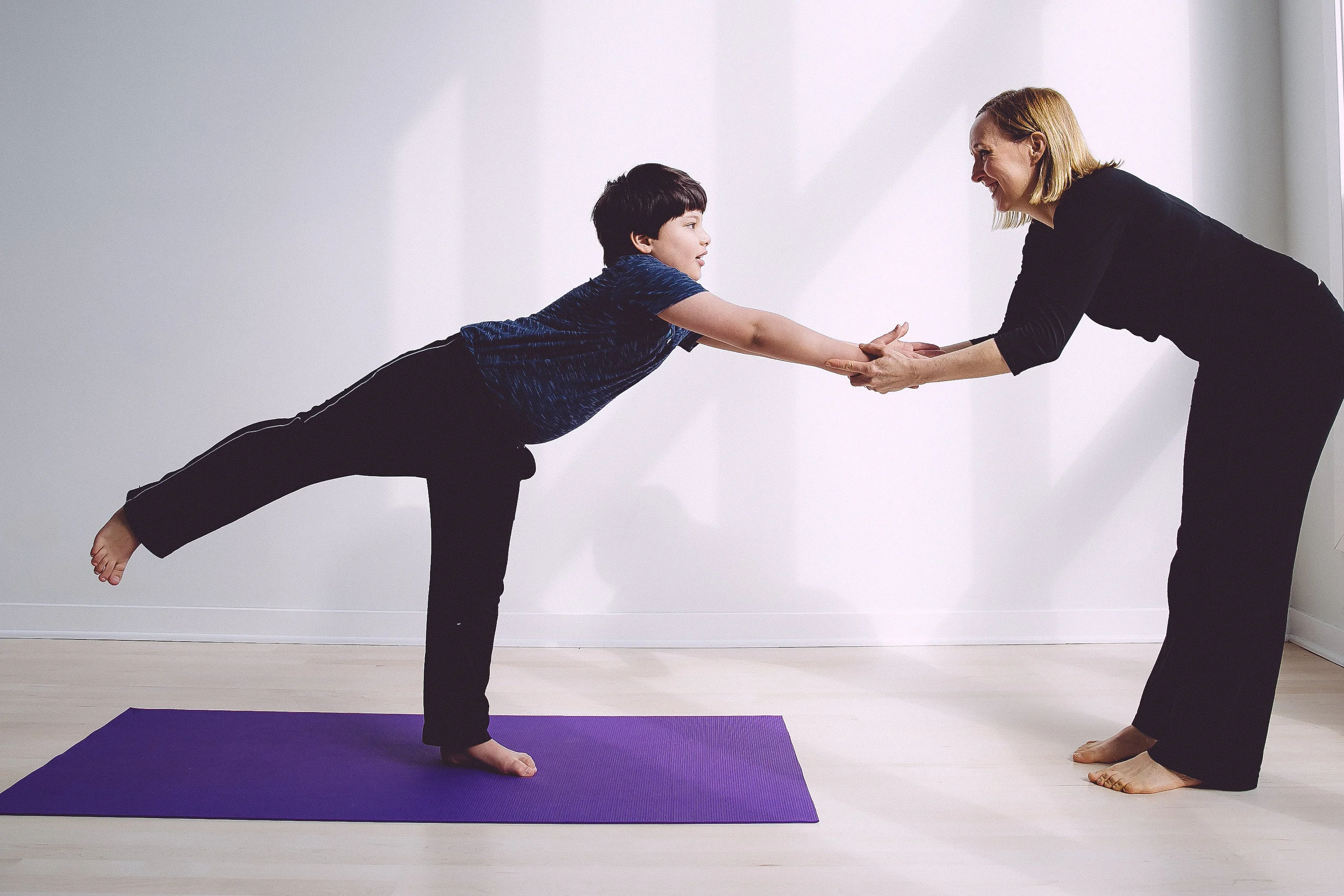 Balancing Warrior builds strength and confidence!