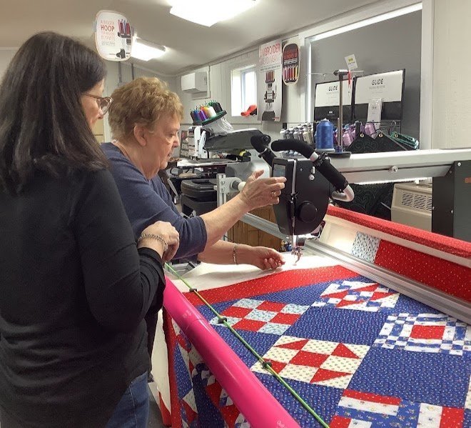 Longarm Rentals / Quilting Services Bernina Machines