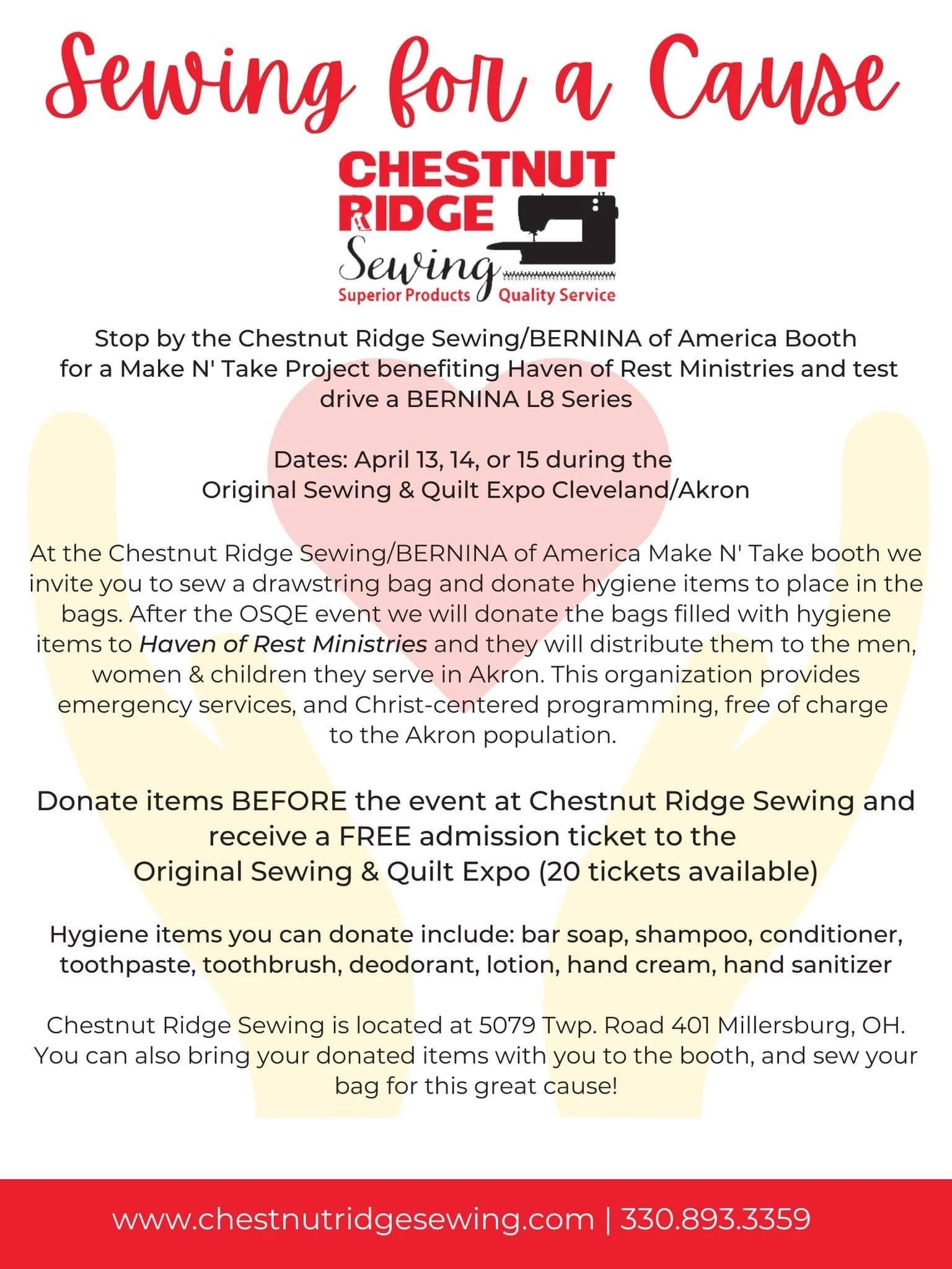 Original Sewing & Quilt Expo BERNINA