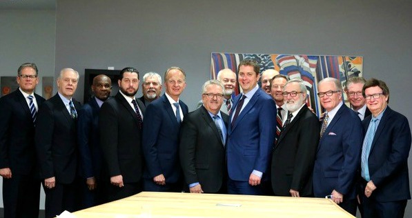 Members of CCAL at 2018 National Prayer breakfast meeting