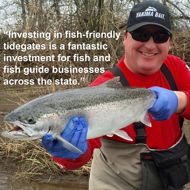 Local fishing guide, David Johnson, has over 20 years of experience. Thanks for the testimonial @TillamookFishin! #tillamookbay #tillamookcounty #tillamookoregon #tillamookcoast #madeinoregon #fishingoregon #tidegates #compatiblerestoration #exploreo