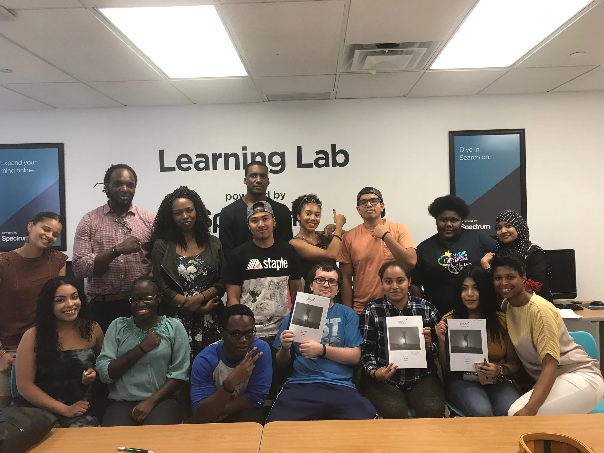 Good Shepherds Life Link College Students say it loud, "They are Living Financially CLEAN and Proud!"